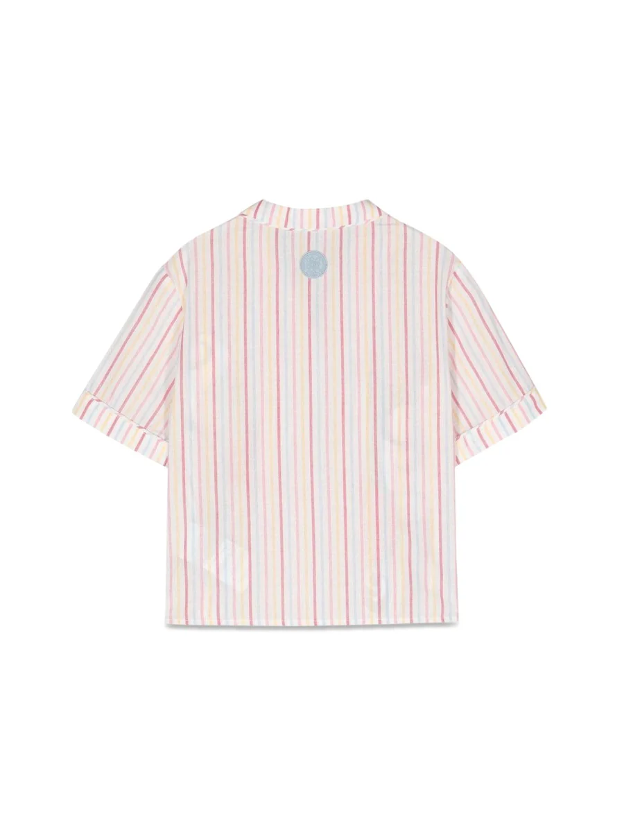 Gcds Mini Striped Shirt for Girls - Image 2