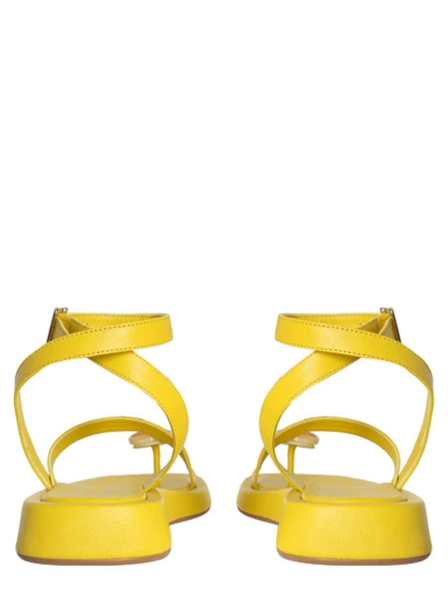 GIA BORGHINI Rosie 18 Gia/rhw Leather Sandals - Image 3