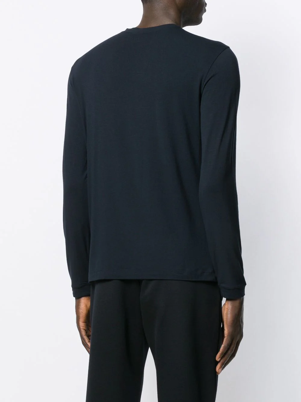Giorgio Armani Classic Lightweight Mini Polo Tee for Men - Image 6