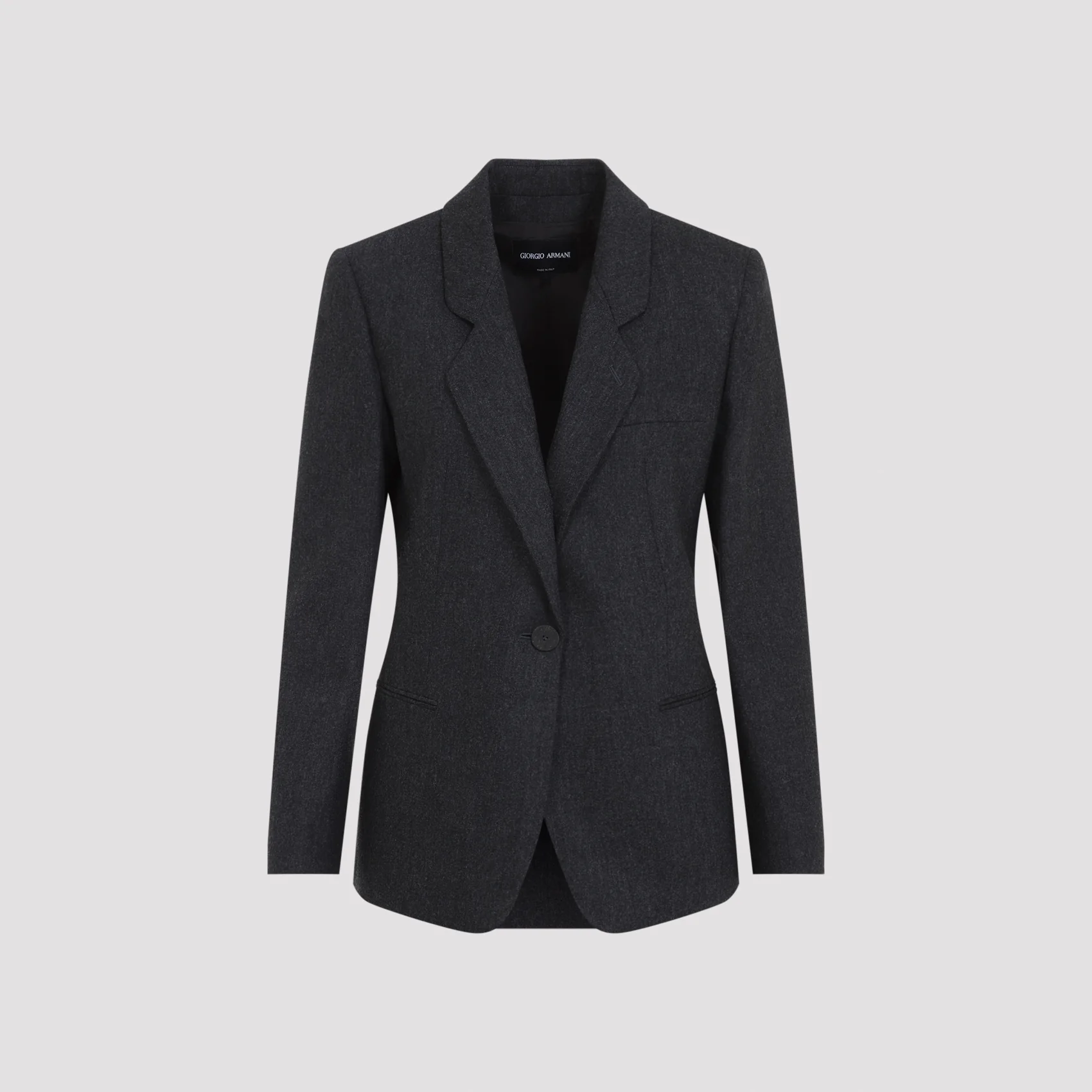 Giorgio Armani Women’s Wool & Cashmere Blazer with Stretch - Image 3