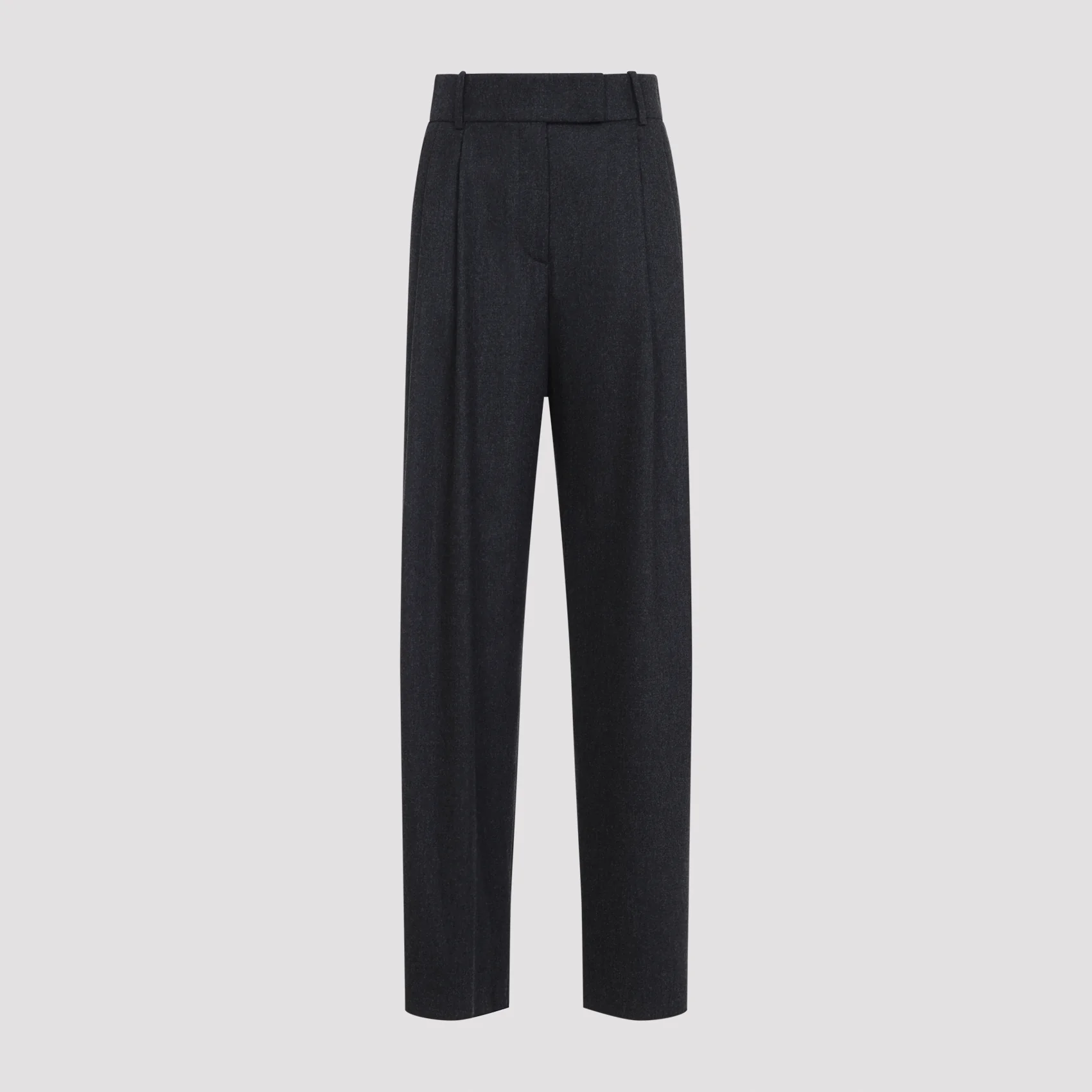 Giorgio Armani Women’s Wool-Cashmere Regular Straight-Leg Trousers - Image 3