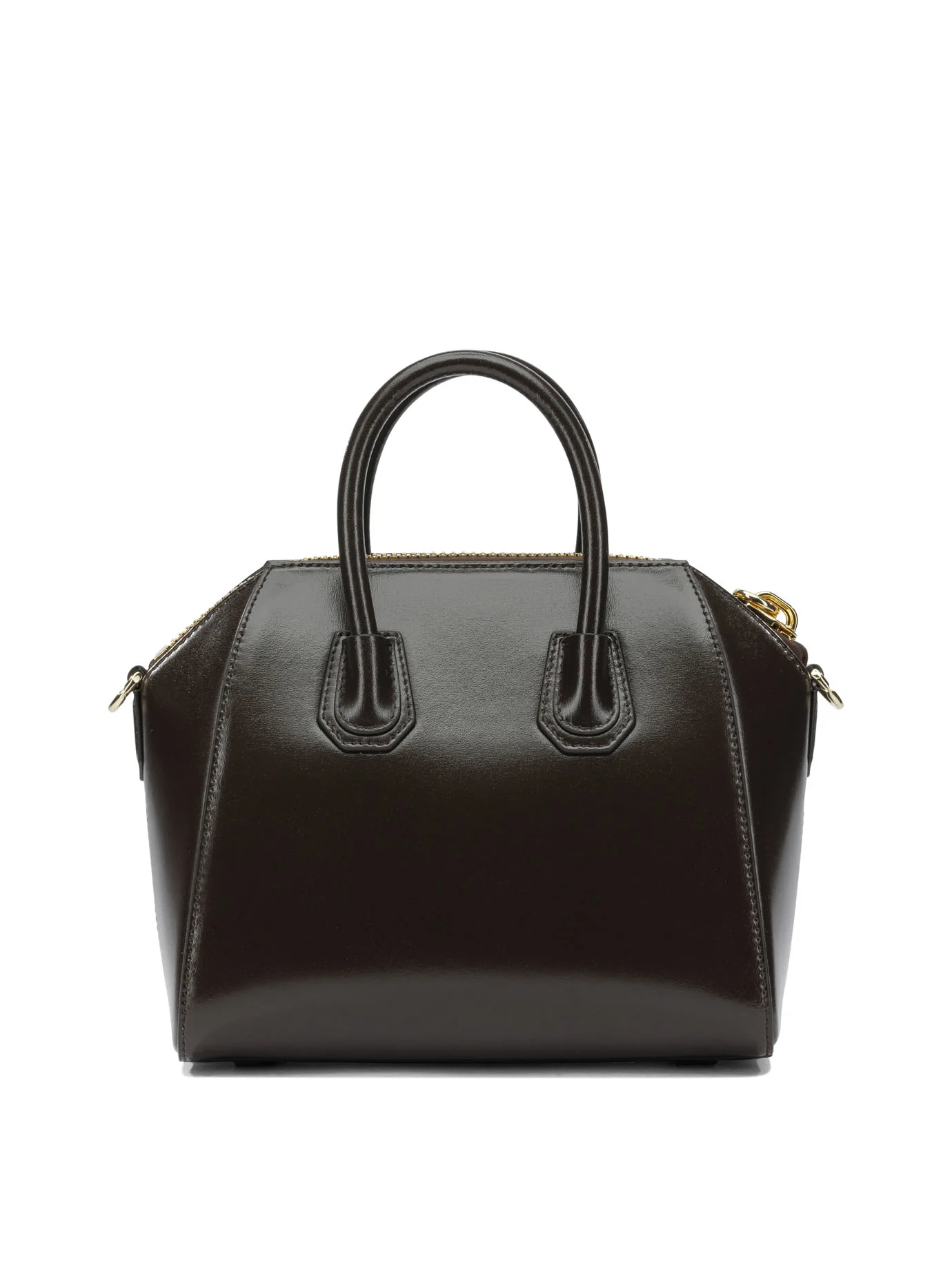Givenchy Antigonia Mini Box Calfskin Handbag with Gold-Tone Hardware - Image 3