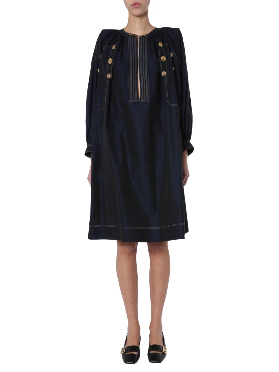 GIVENCHY Button Detailed Midi Dress - Image 2