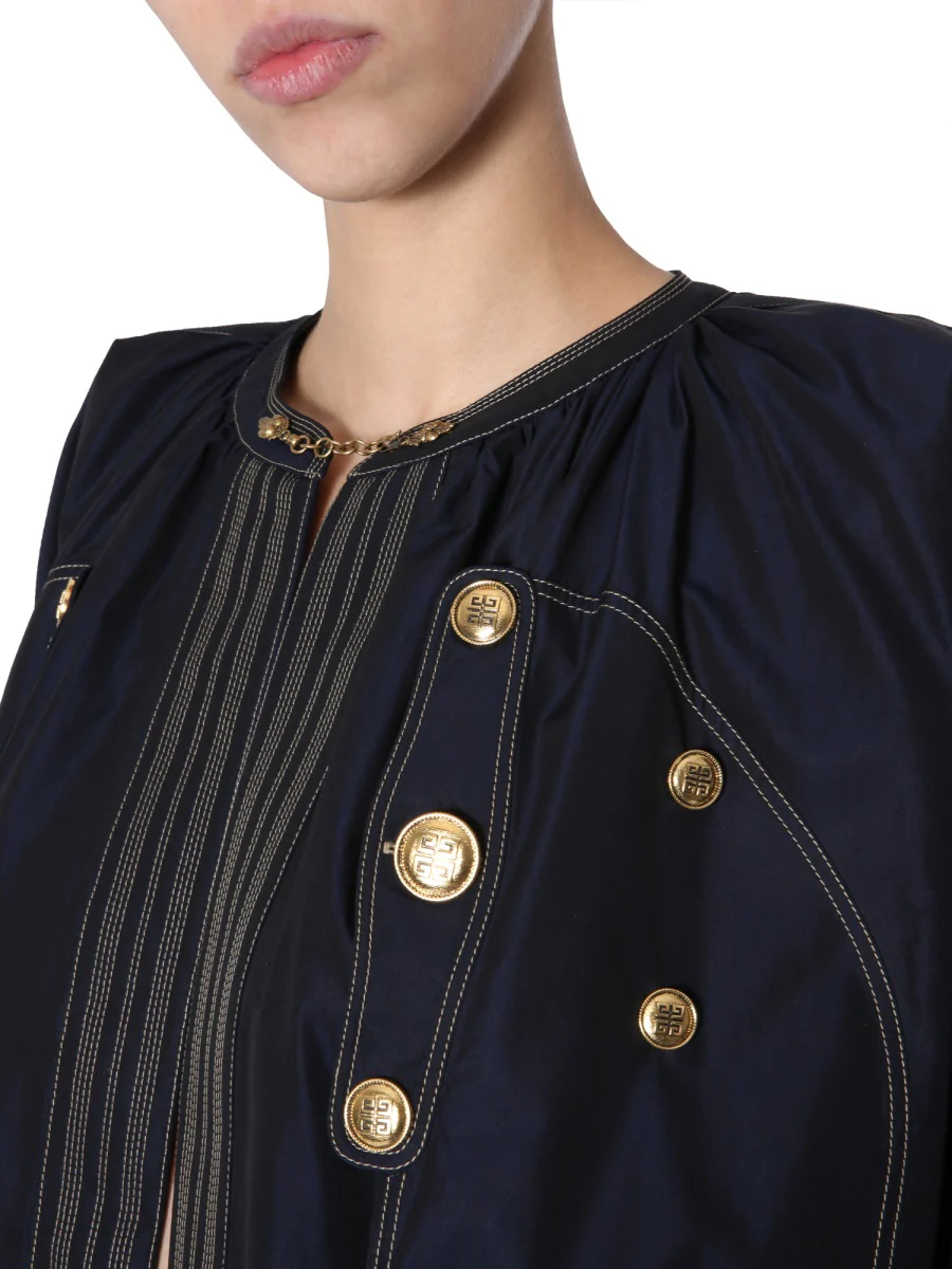 GIVENCHY Button Detailed Midi Dress - Image 4