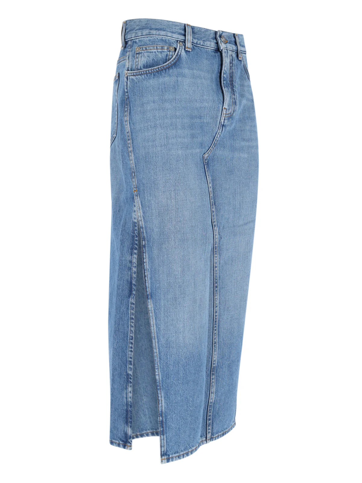 Givenchy Classic Waist Mini Skirt with Loops Size 36 - Image 5