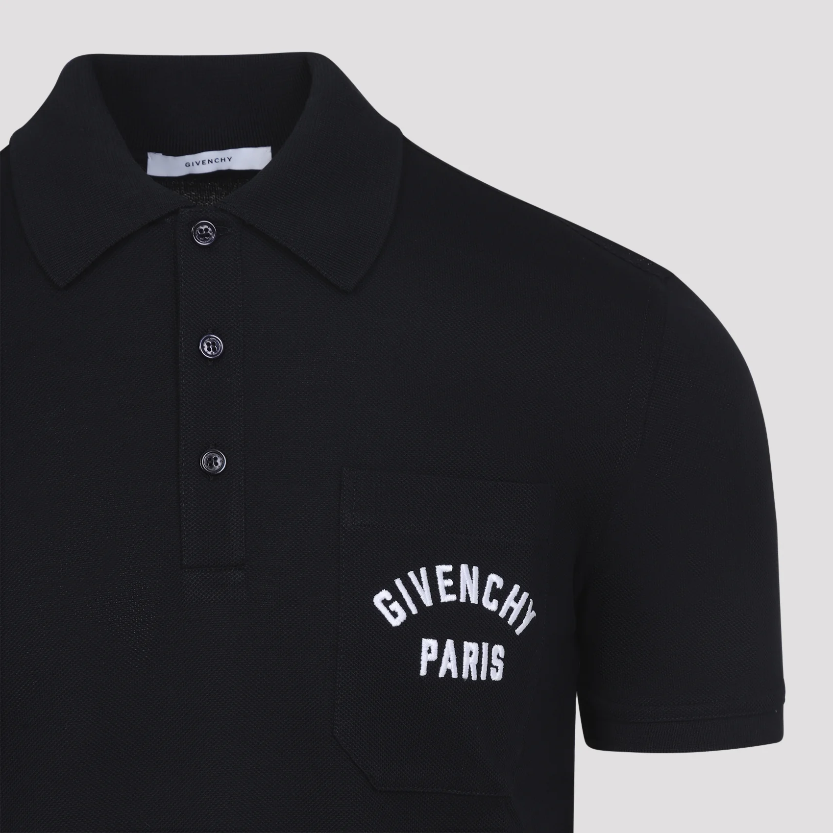 Givenchy Front Pocket Polo Shirt for Men - Image 4