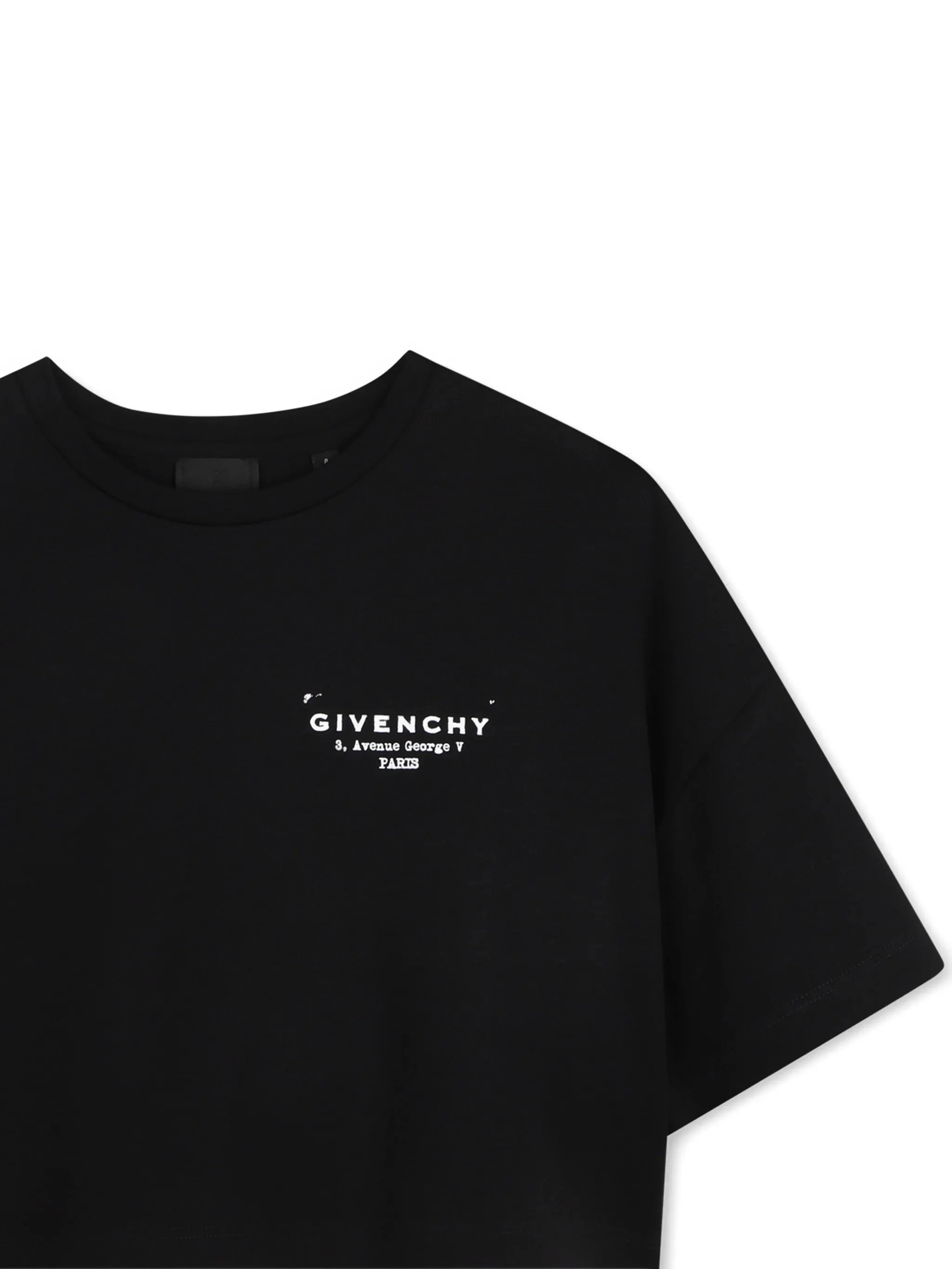 Givenchy Kids Mini Fashion Tee with Stamp Print for Girls - Image 3