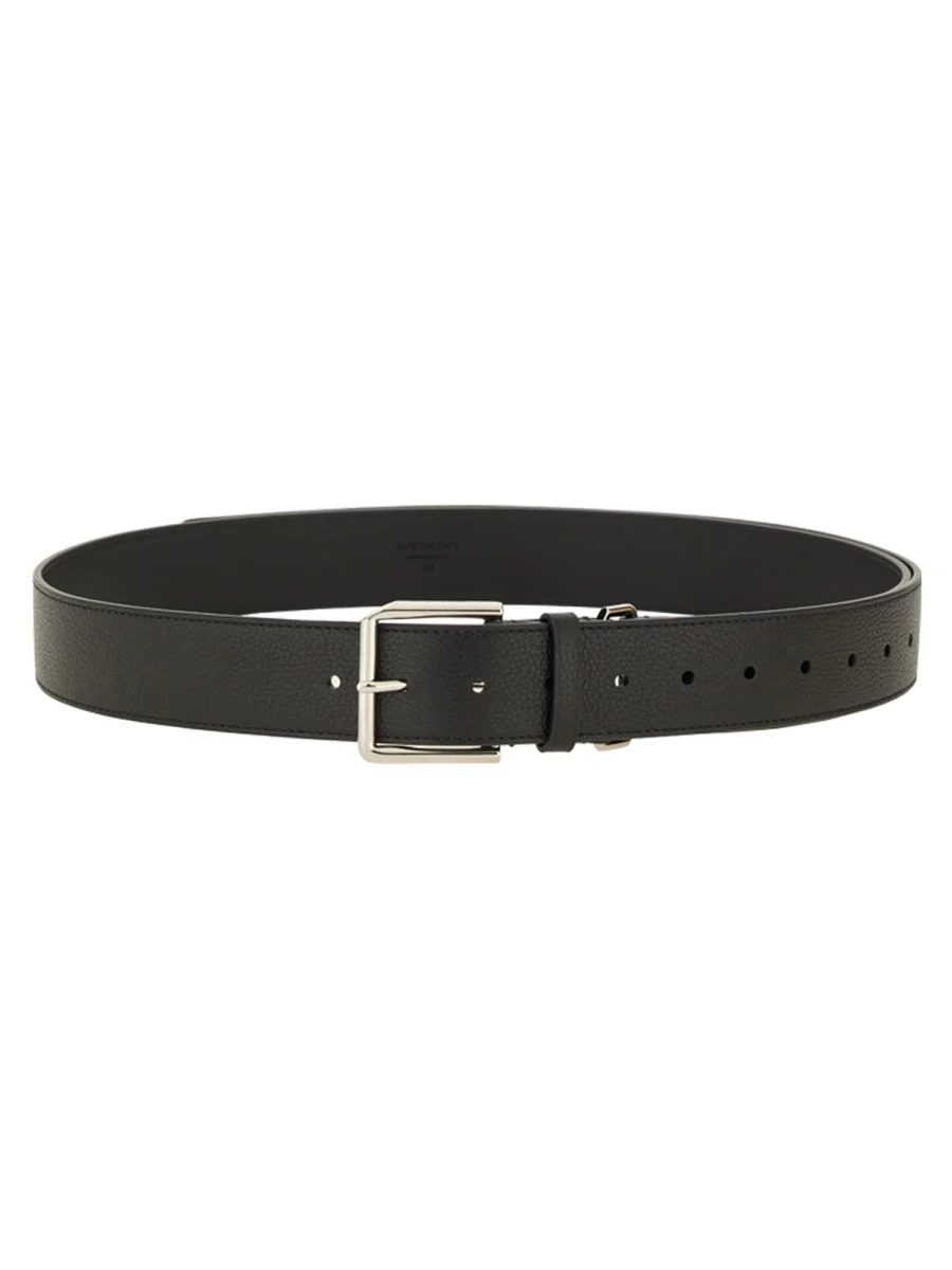 GIVENCHY Long Belt in Grained Leather