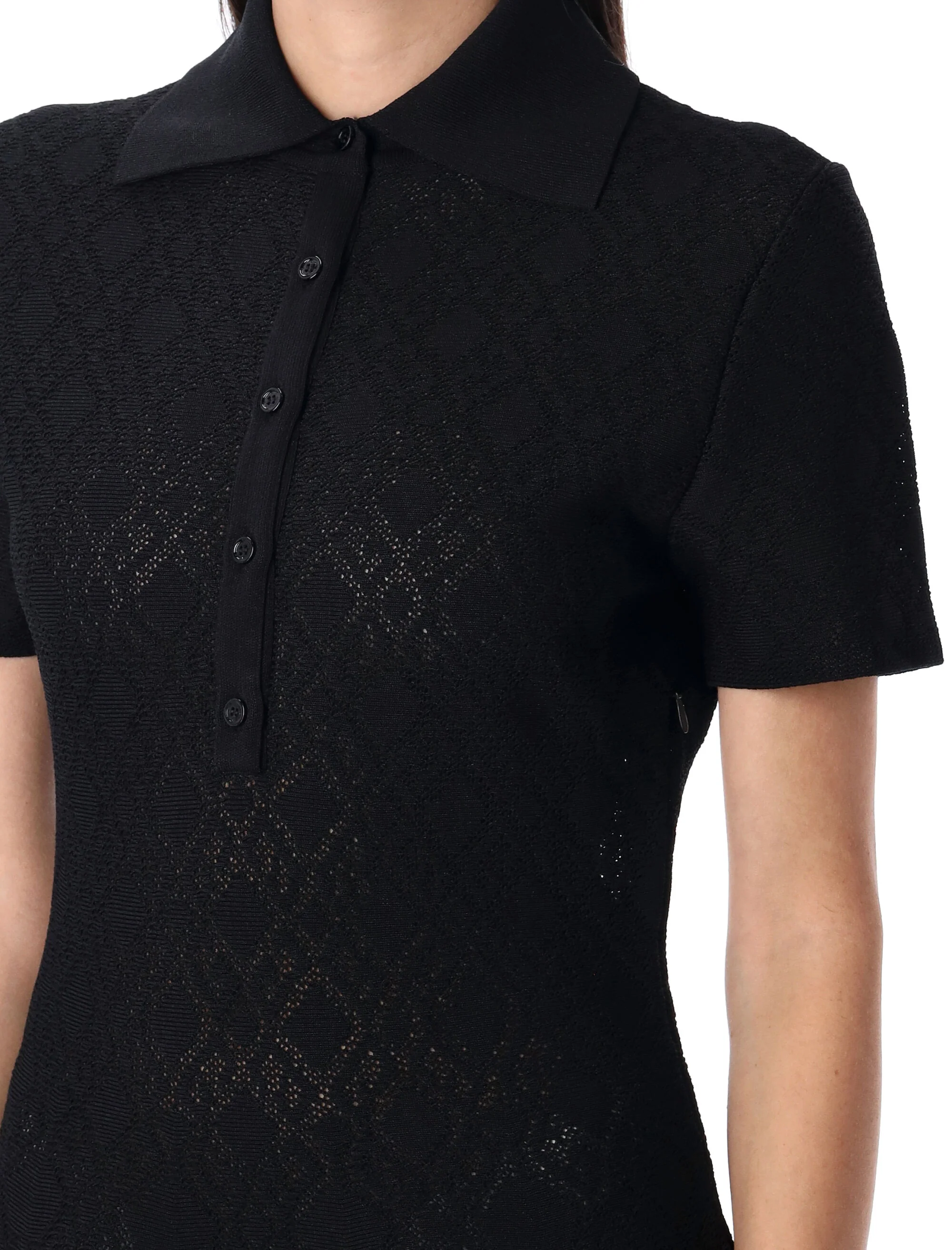 GIVENCHY Polo Dress in Monogram 72 Jacquard - Image 7