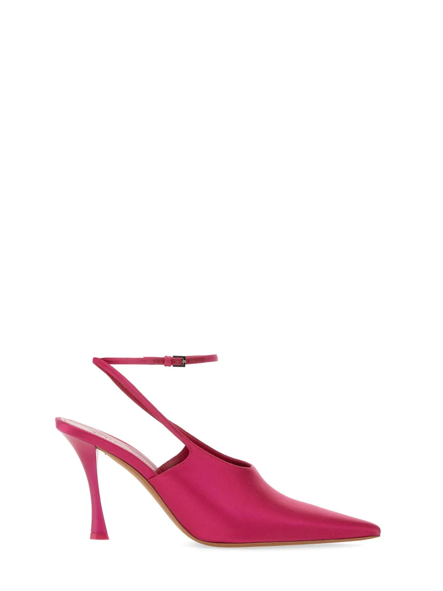 GIVENCHY Satin Show Slinback Pumps