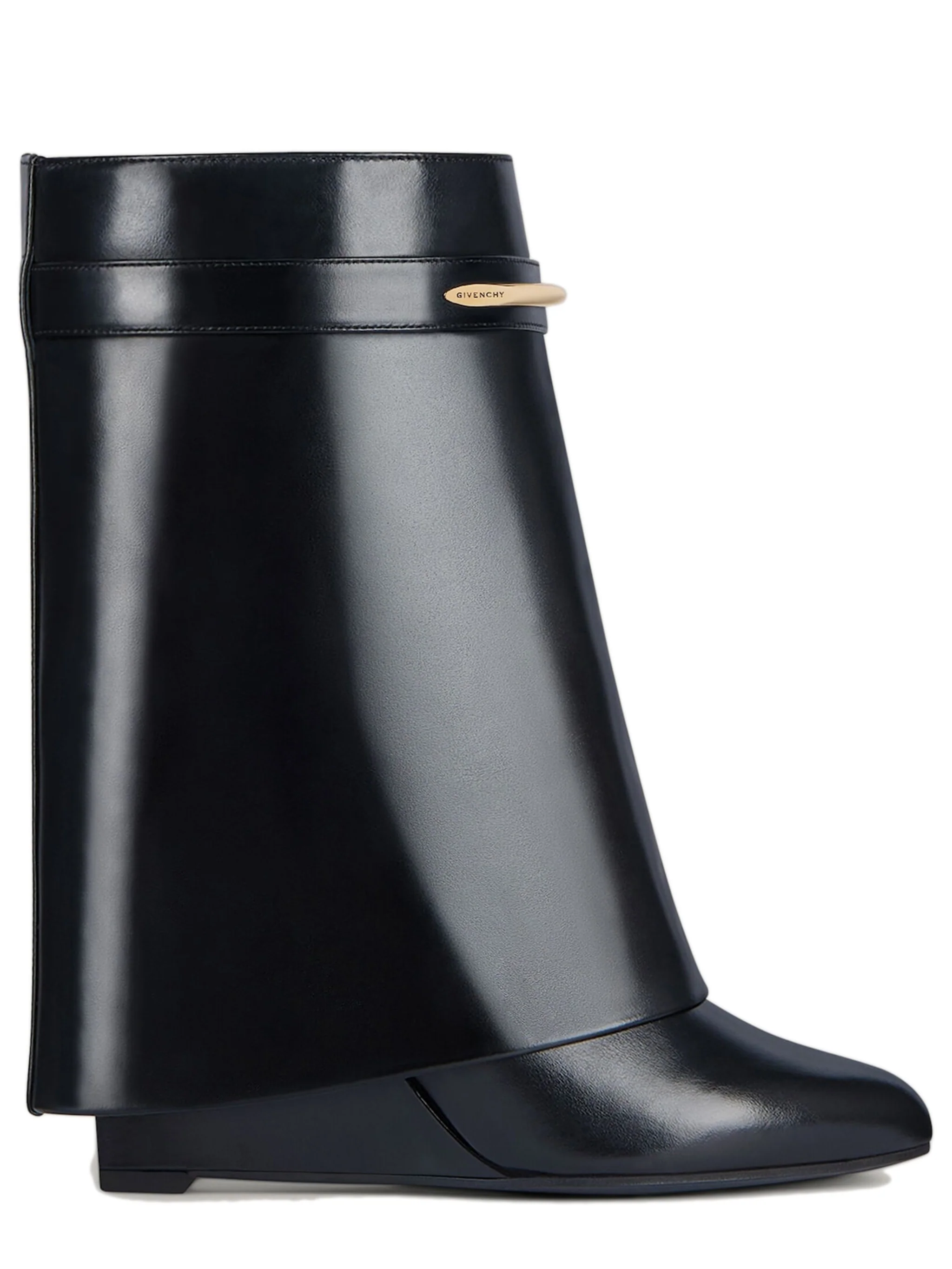 Givenchy Women’s Pinch Metal Wedge Heels - 9cm
