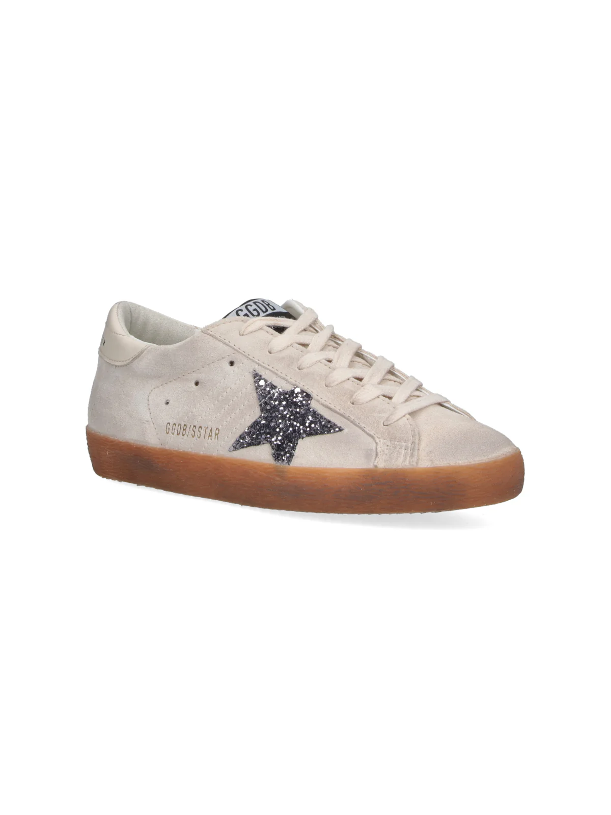 Golden Goose Distressed Leather Low-Top Sneakers - Image 2