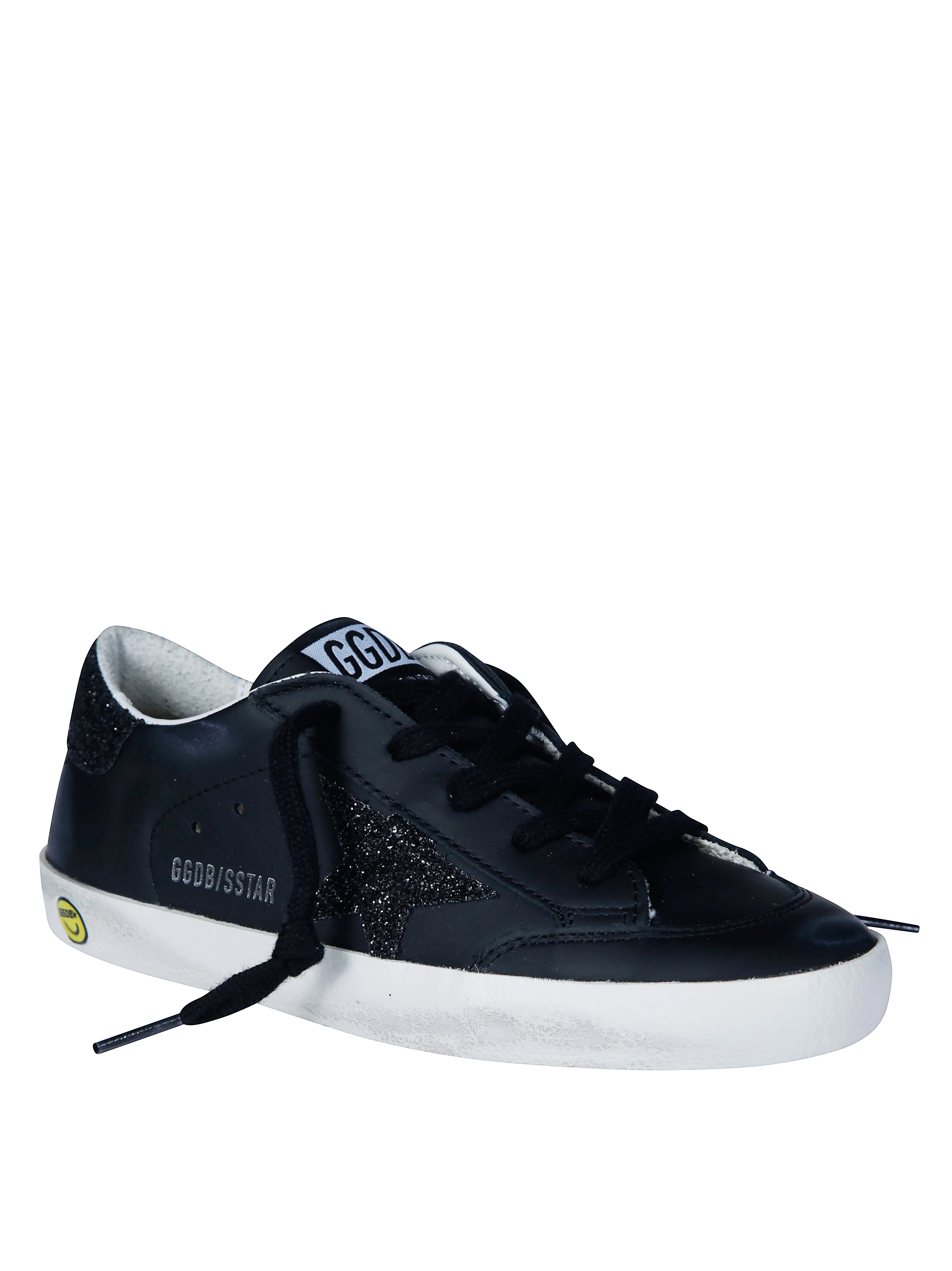 Golden Goose Glitter Star and Heel Sneakers for Kids - Image 2