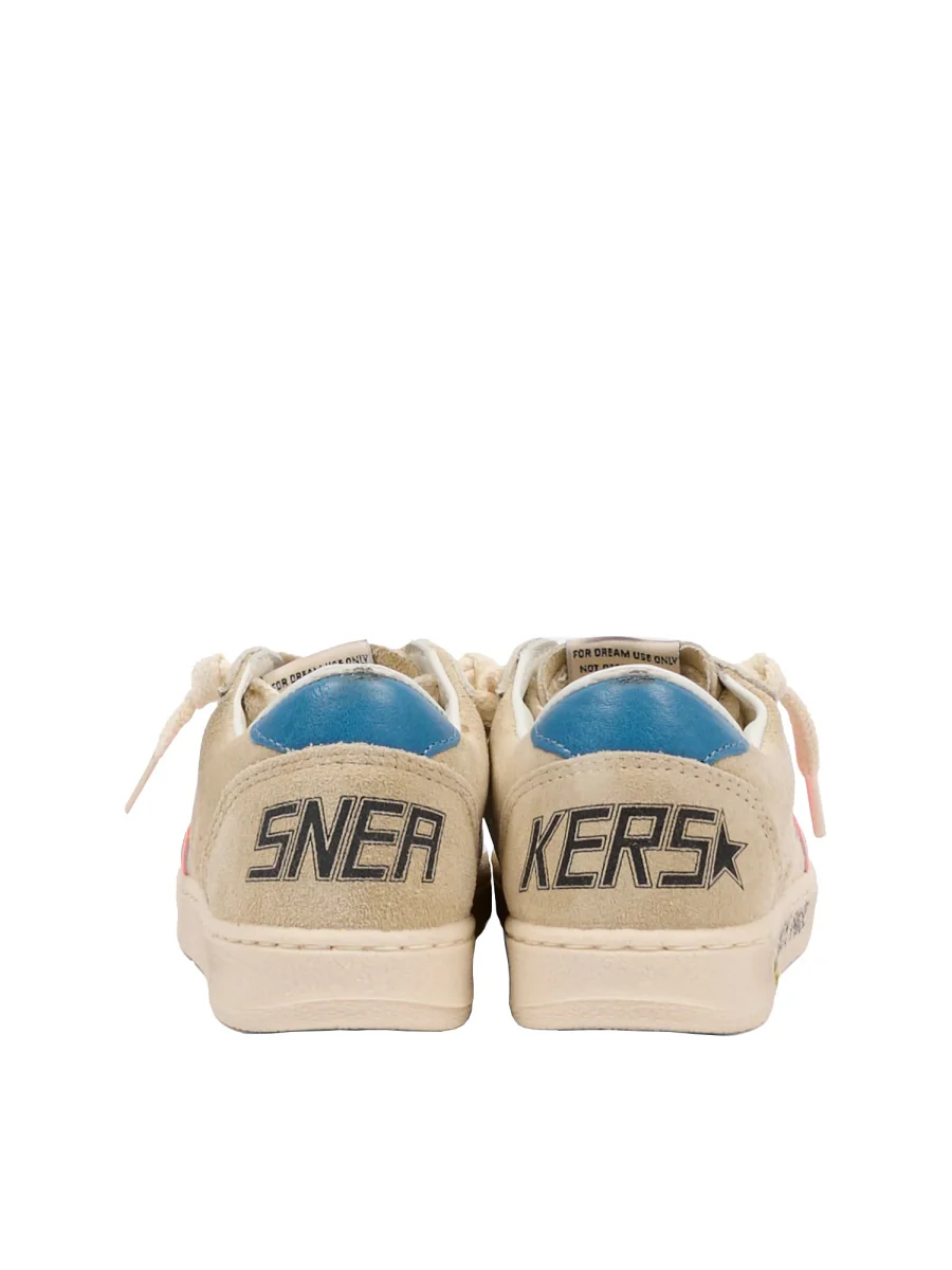 GOLDEN GOOSE Kids Star-detail Lace-up Sneakers - Image 4