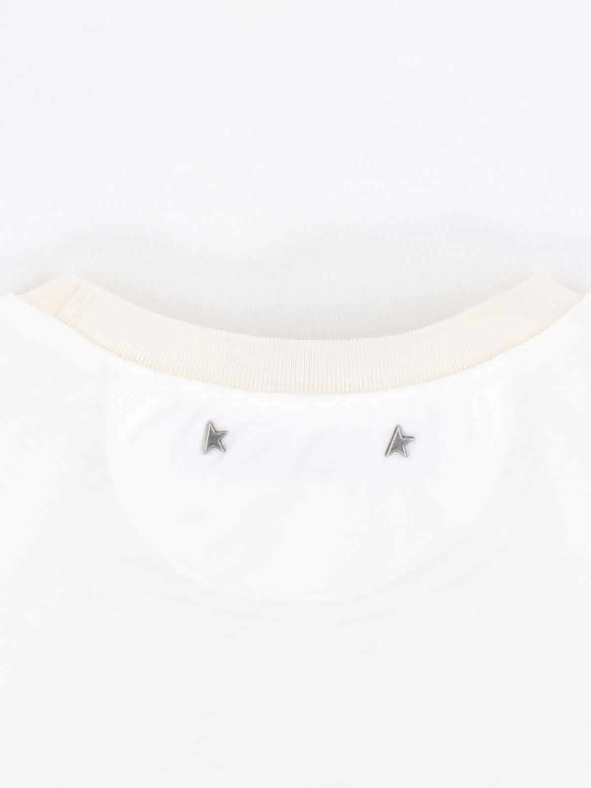 Golden Goose Lightweight Ribbed Knit T-Shirt for Women - Image 3