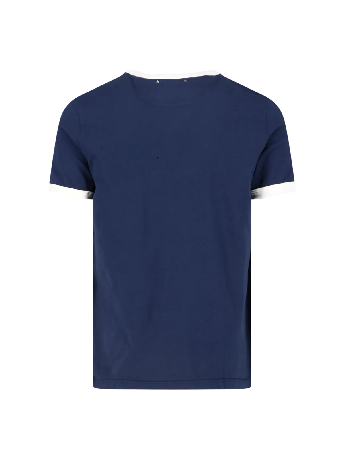 Golden Goose Men’s 100% Cotton Ribbed Crew Neck T-Shirt - Image 2