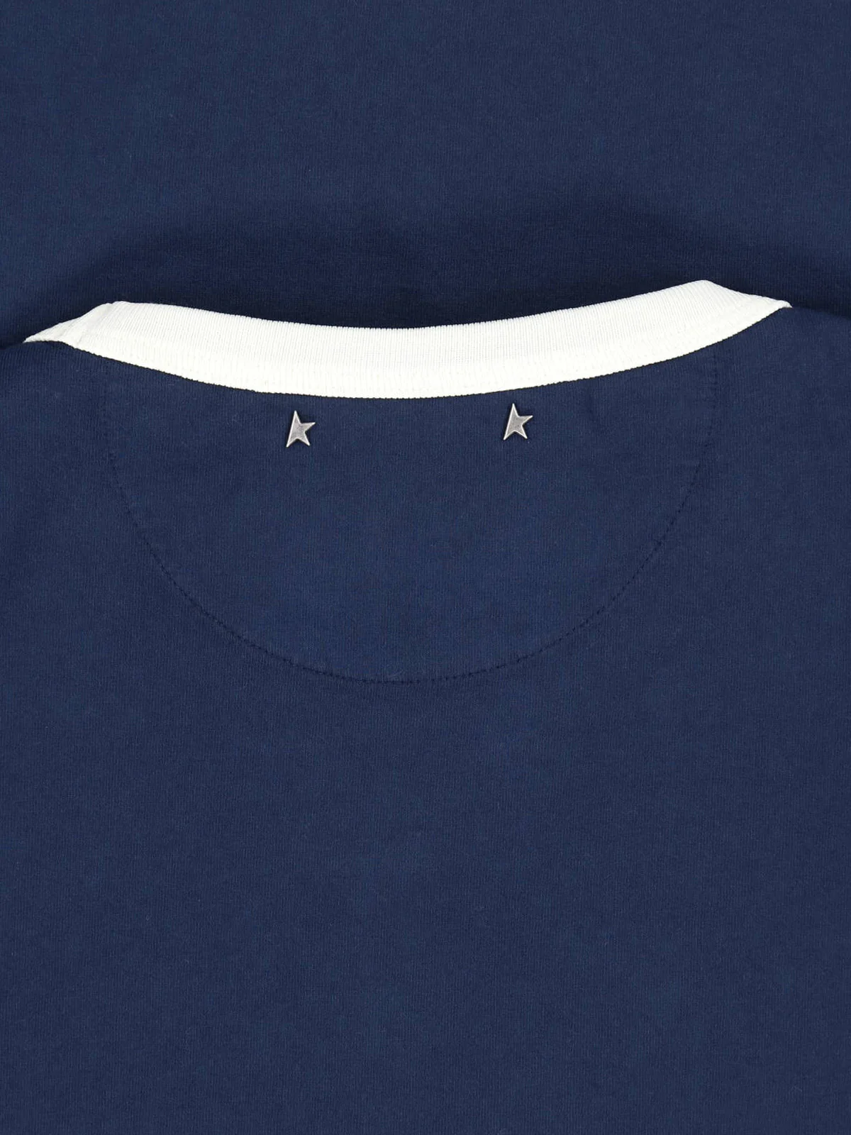 Golden Goose Men’s 100% Cotton Ribbed Crew Neck T-Shirt - Image 3
