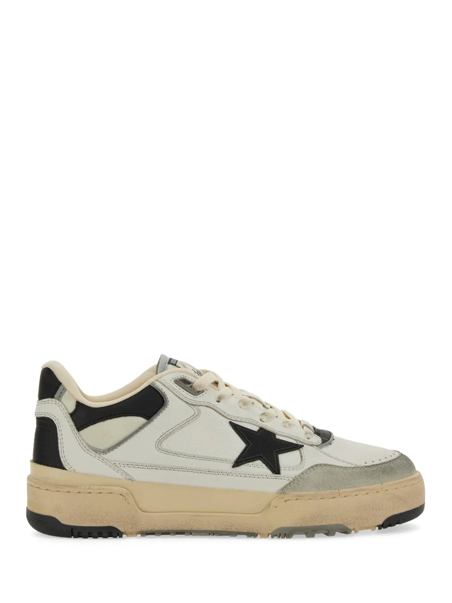 GOLDEN GOOSE Men's Forty2 with Star and Leather Heel Tab