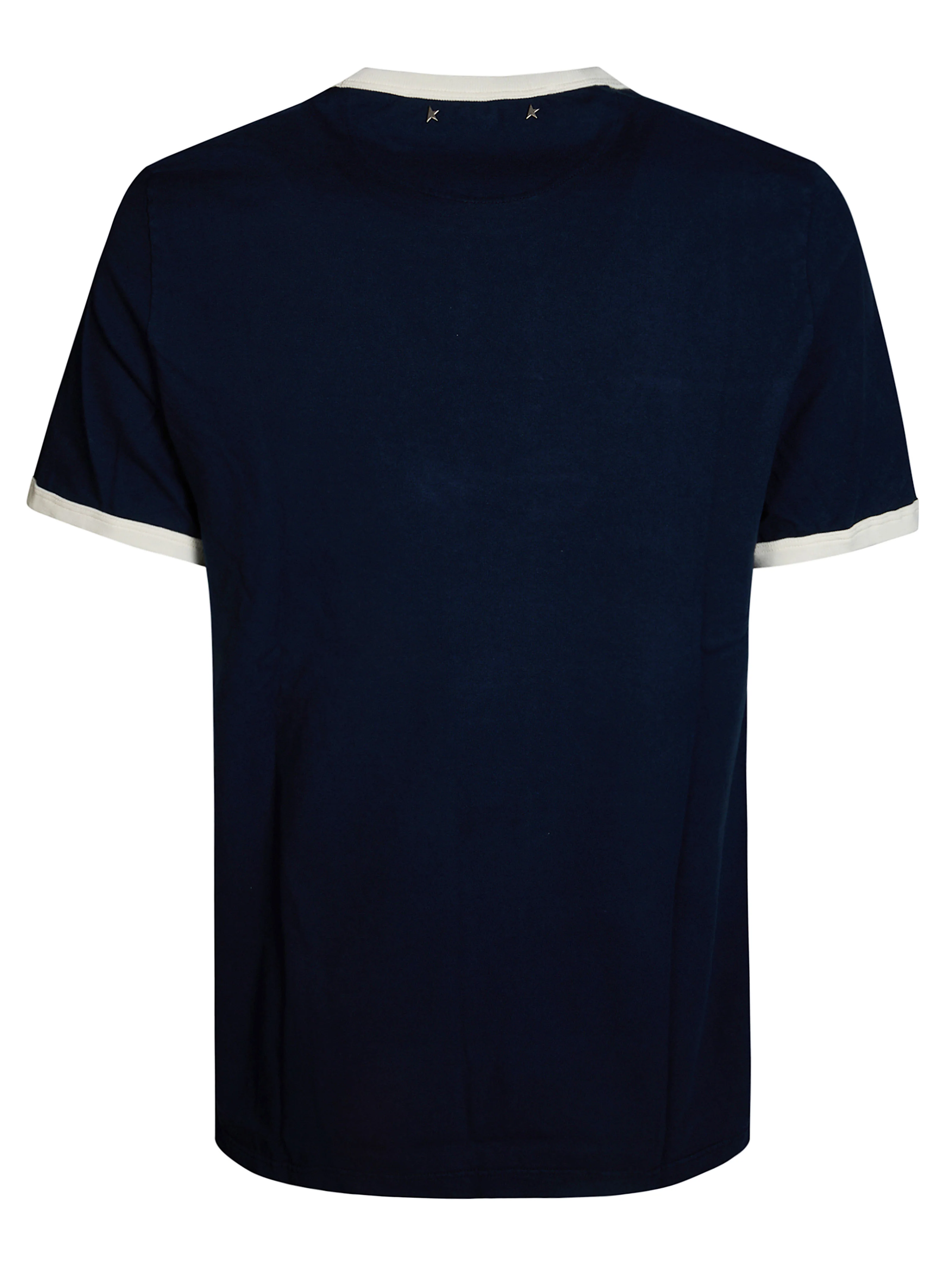 Golden Goose Men's T-Shirt with Textured Rib Knit - Image 2