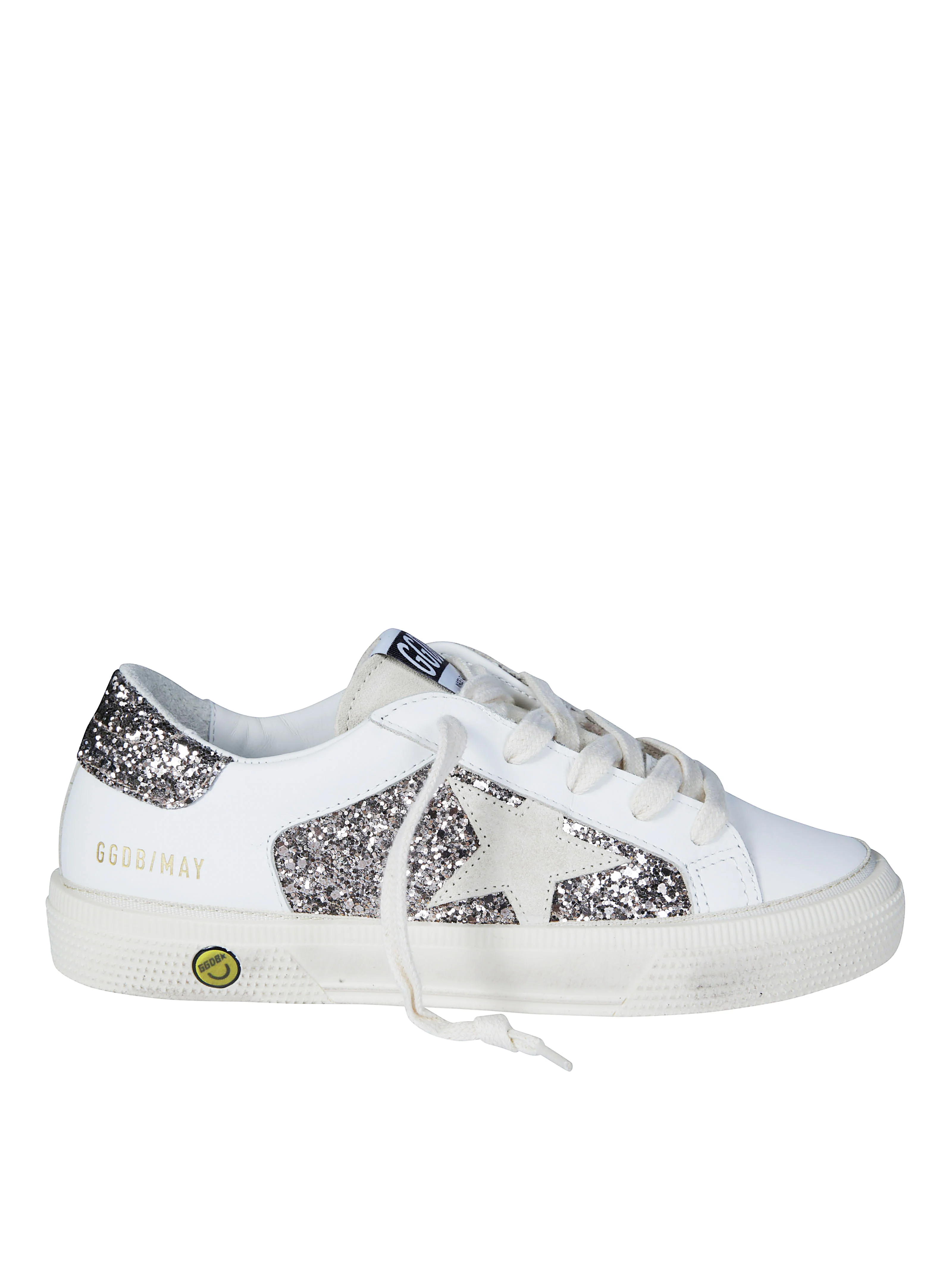 Golden Goose Star Glitter Mini Heel Sneakers