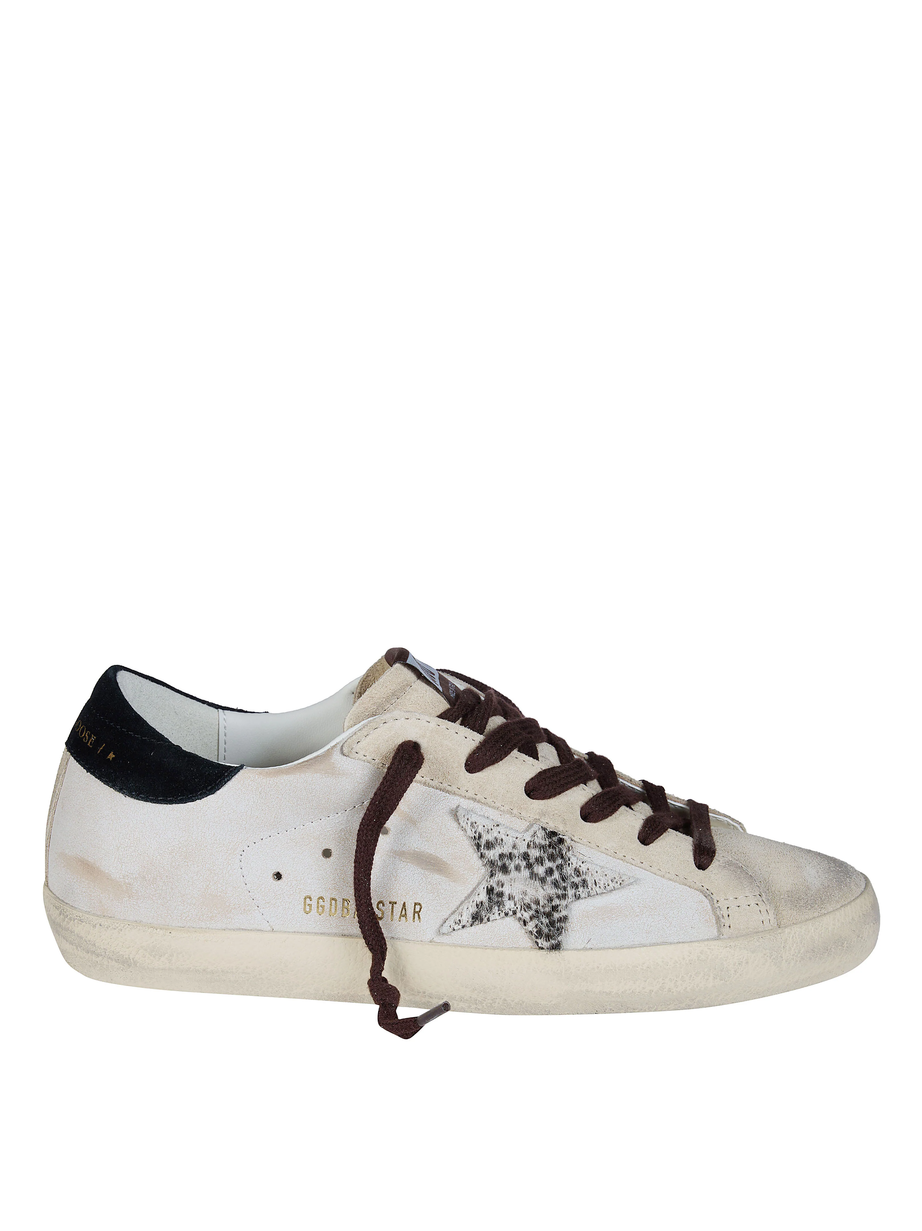 Golden Goose Star-Studded Cow Leather Sneakers for Women