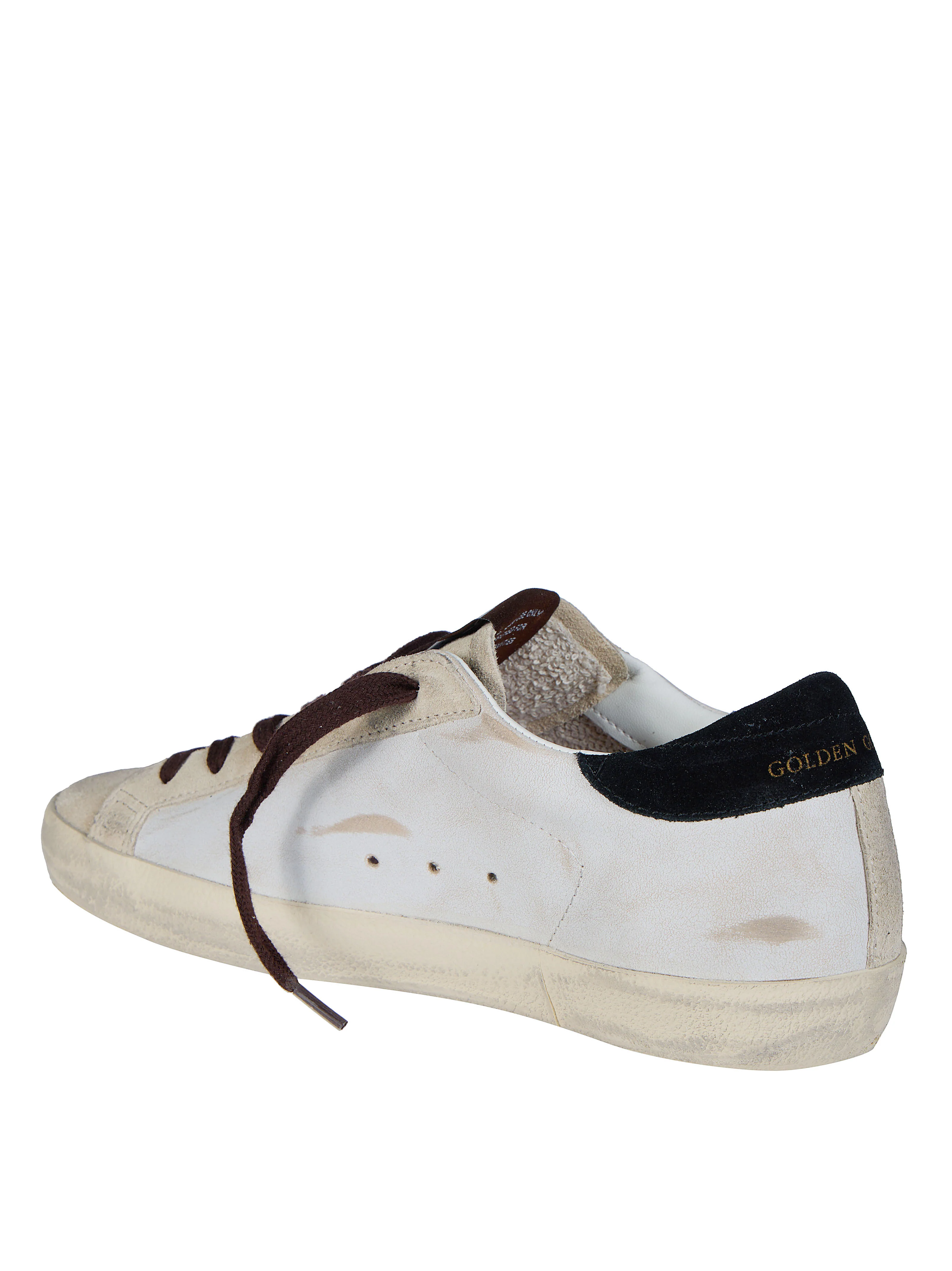 Golden Goose Star-Studded Cow Leather Sneakers for Women - Image 3