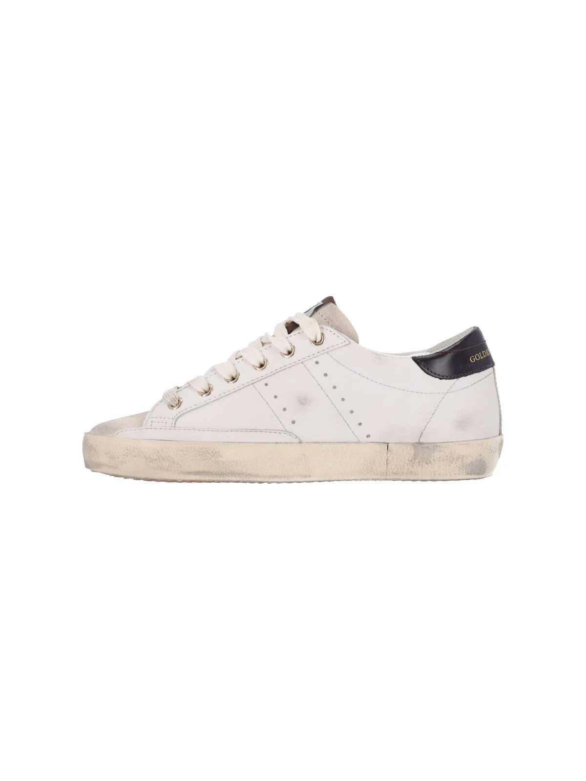 Golden Goose Women’s Leather Sneakers with Rubber Sole - Image 3