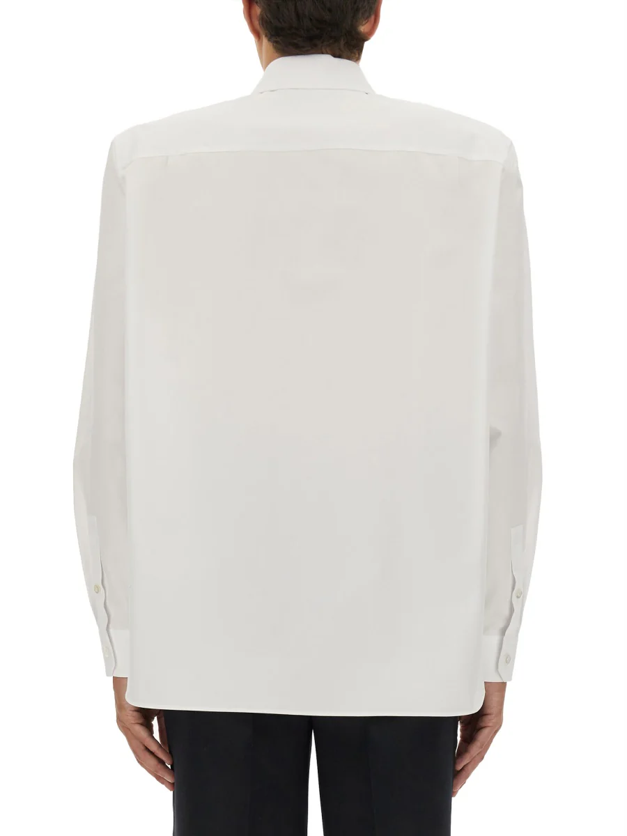 GUCCI Anchor-embroidered Cotton Shirt - Image 5