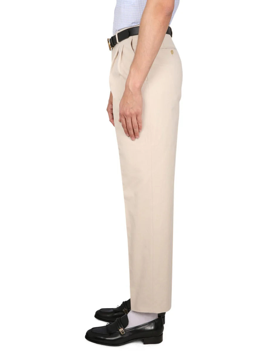 GUCCI Cotton Pant with Embroidery - Image 5