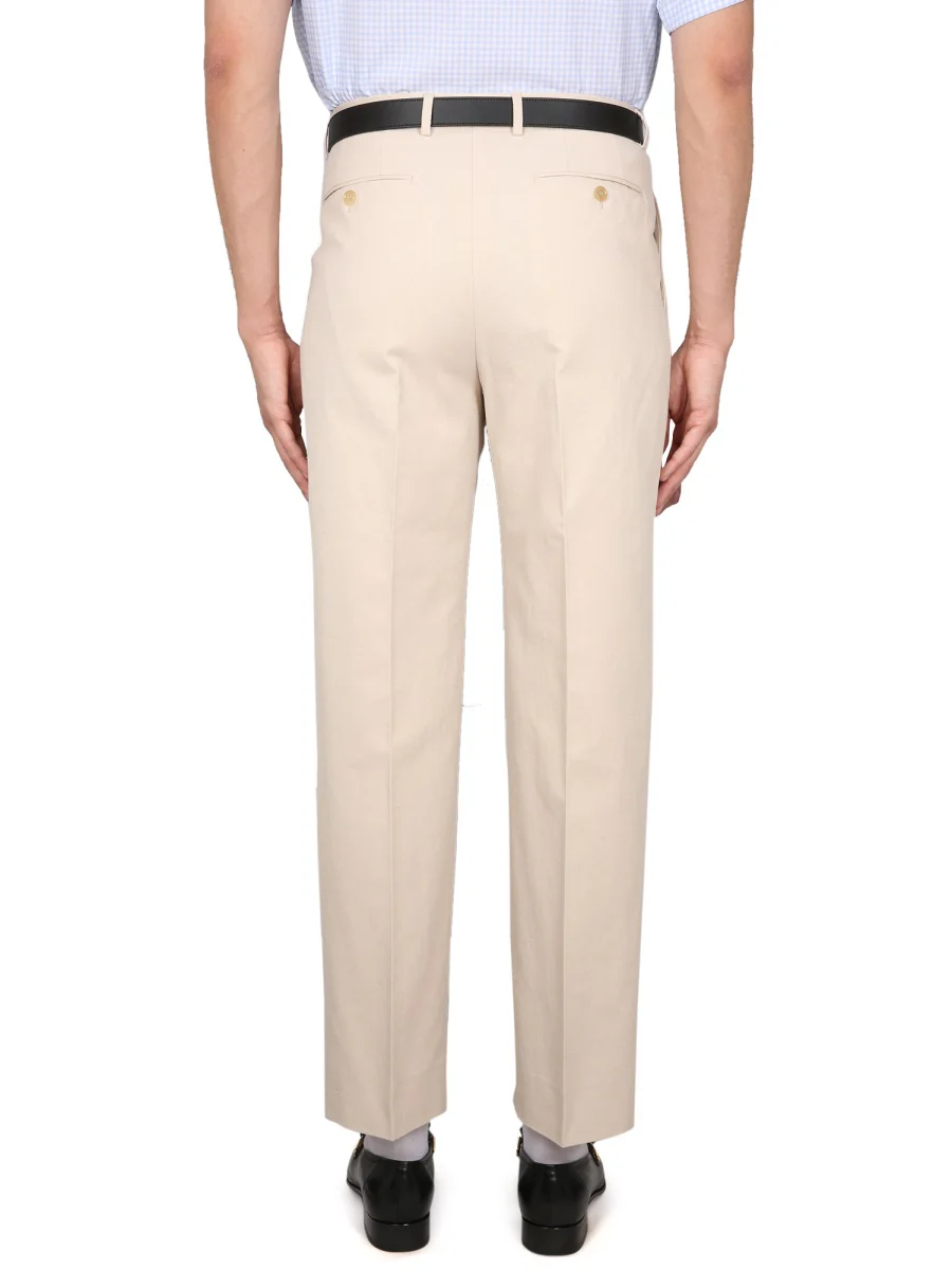 GUCCI Cotton Pant with Embroidery - Image 6