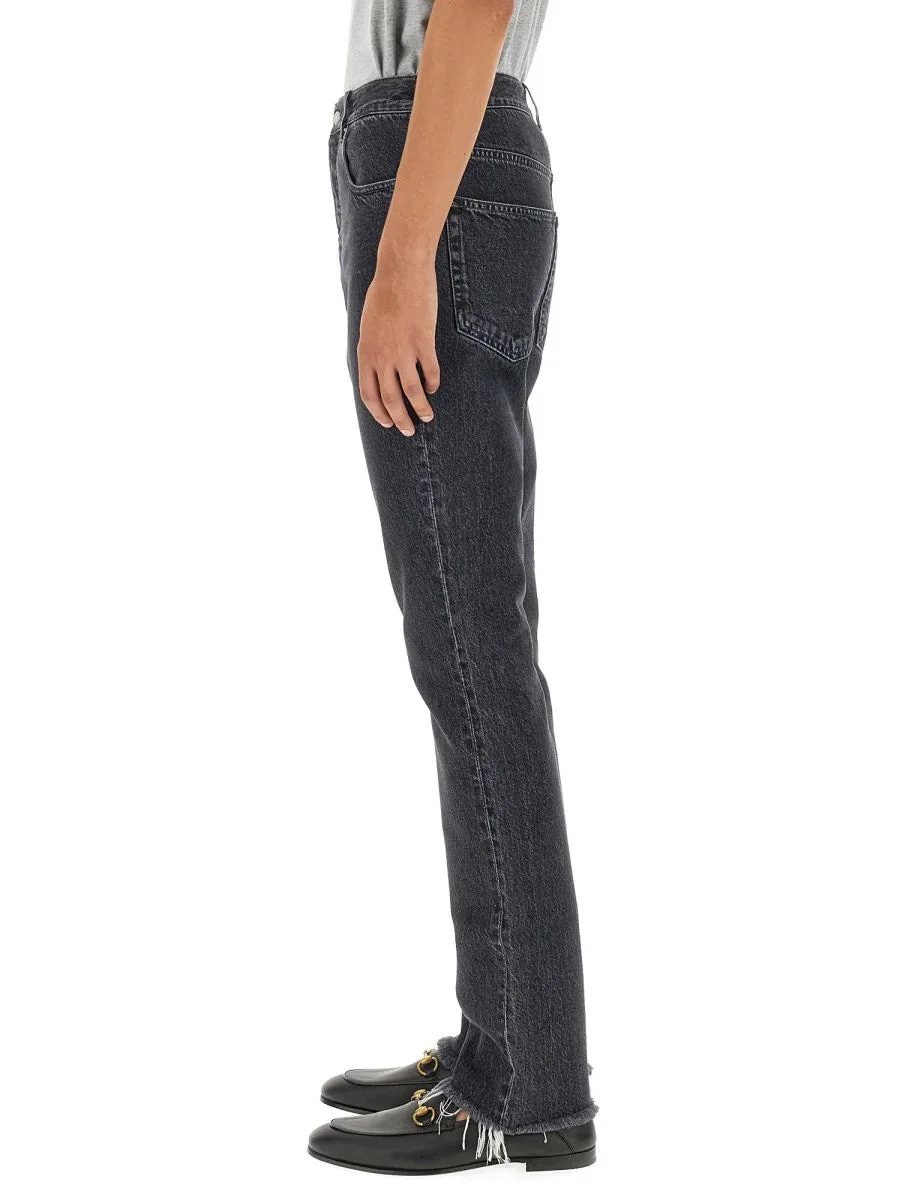 GUCCI Denim Pants with Label - Image 3
