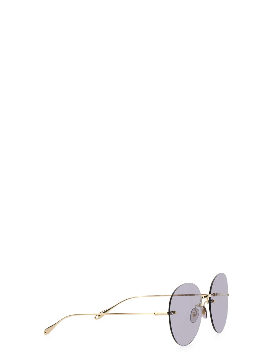 GUCCI Floral-pendant Round-frame Sunglasses - Image 4