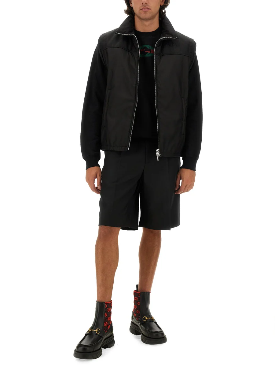 GUCCI GG Heavy Nylon Gilet - Image 5