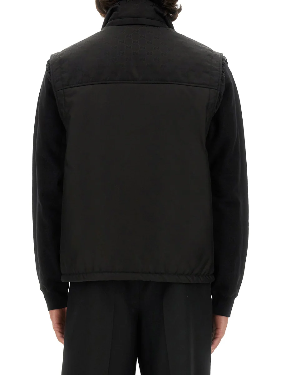 GUCCI GG Heavy Nylon Gilet - Image 6