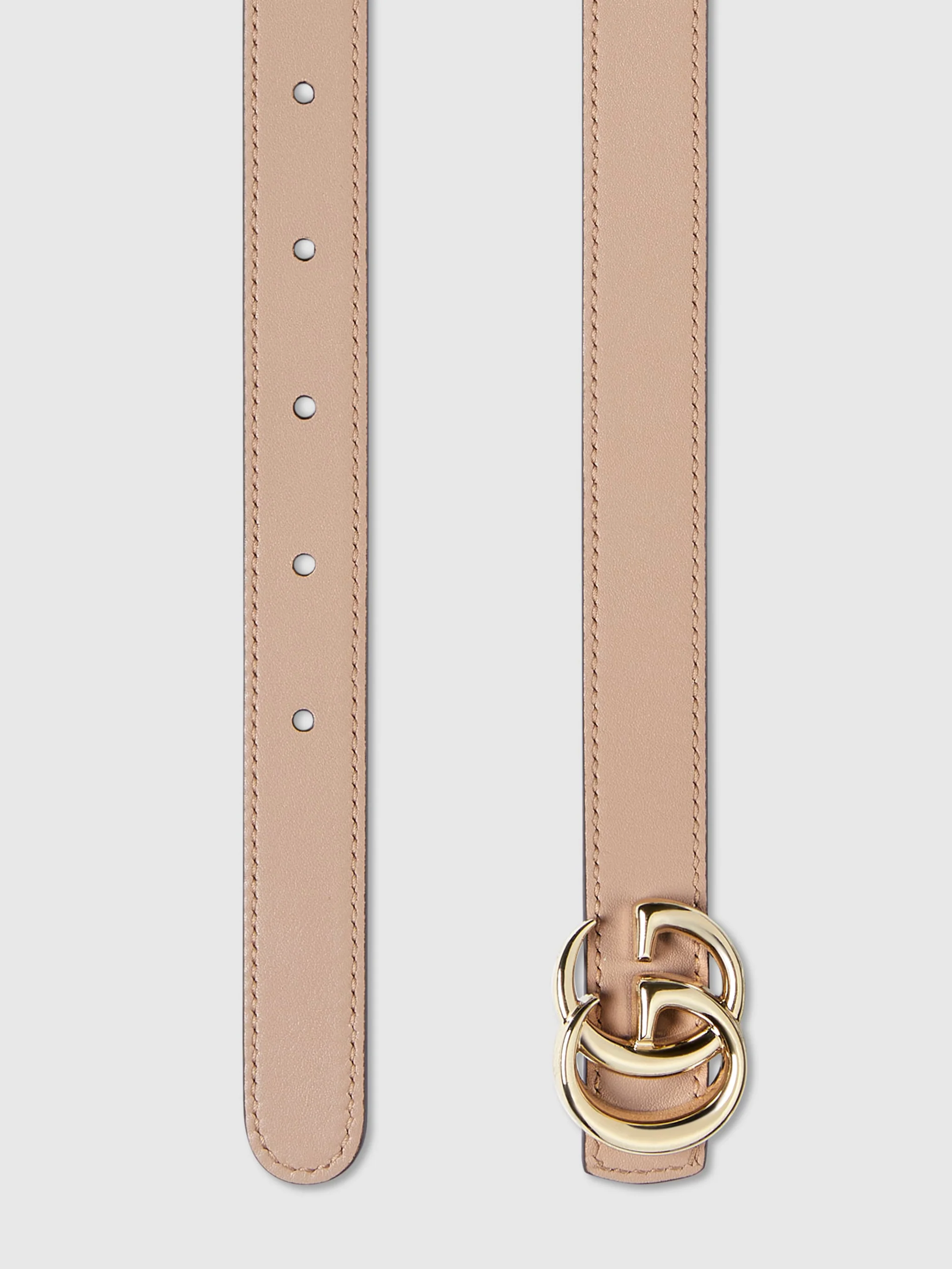 Gucci GG SuPrinteme Mini Belt with Double G Buckle - 2 cm - Image 6