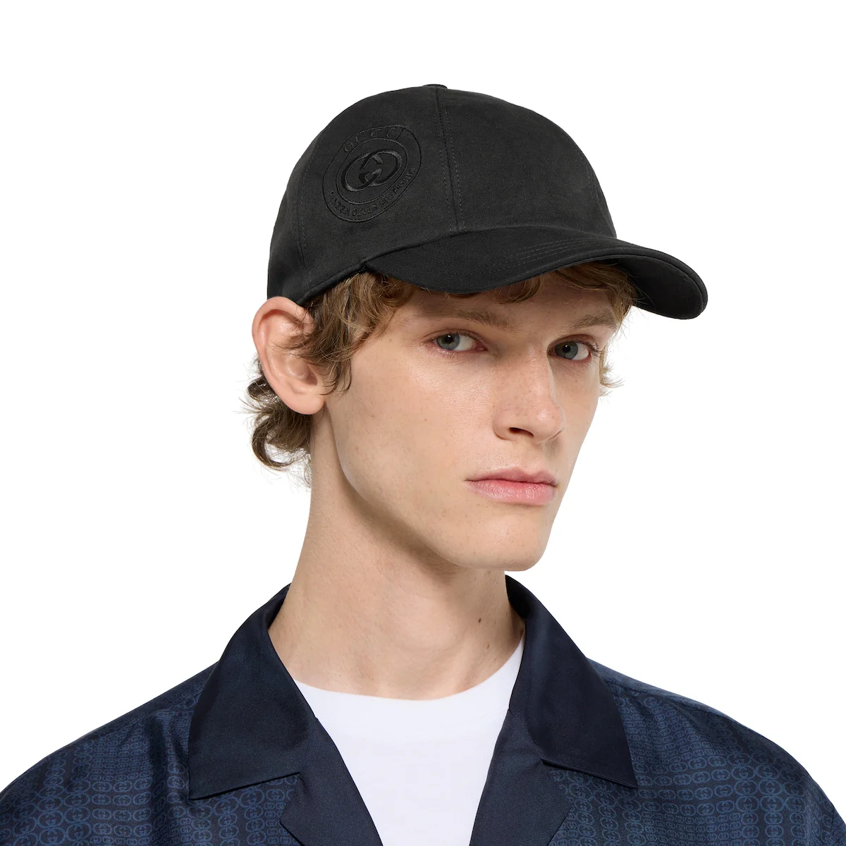 Gucci Interlocking G Piazza Hat with Adjustable Buckle Closure - Image 2