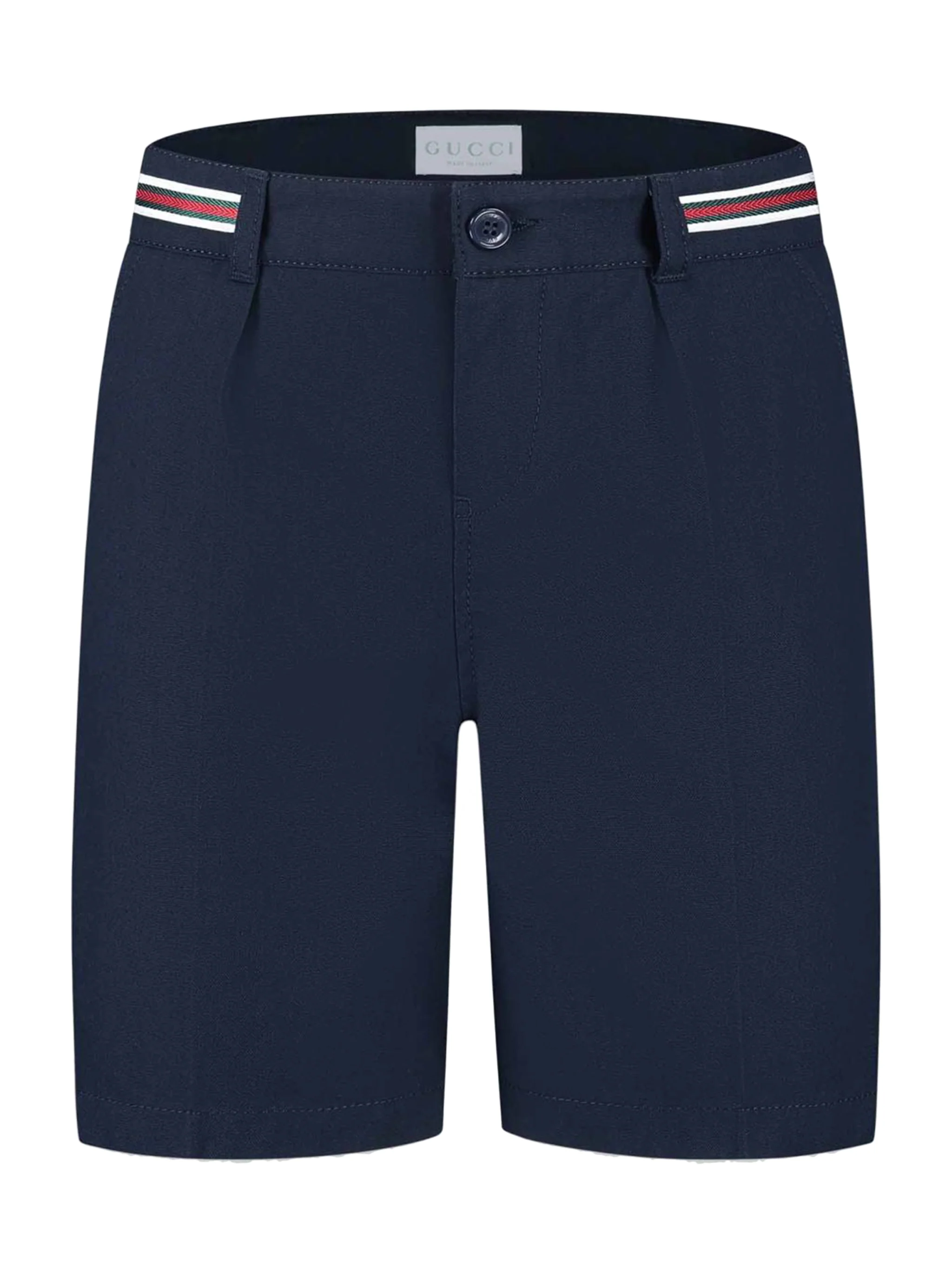 Gucci Kids Stylish Belted Shorts with Pockets for Girls