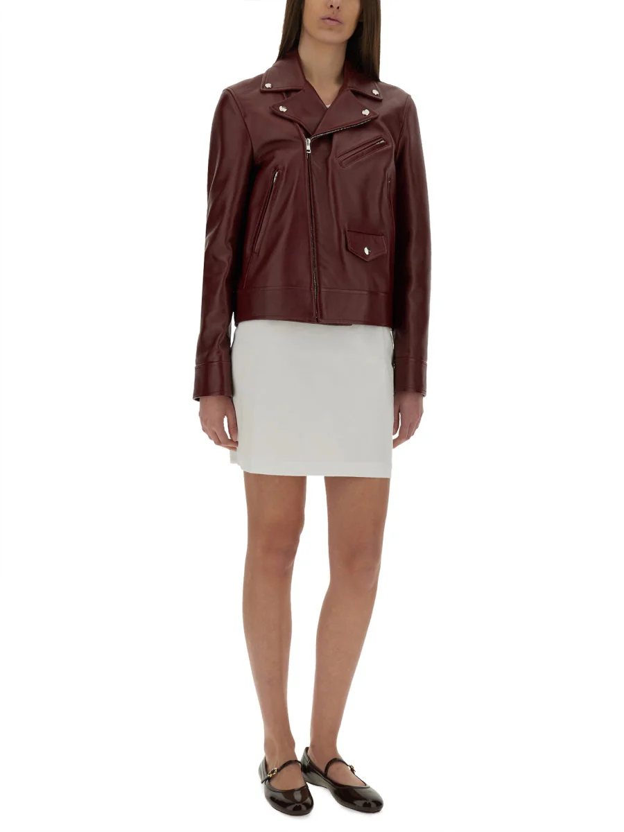 GUCCI Leather Biker Jacket - Image 7