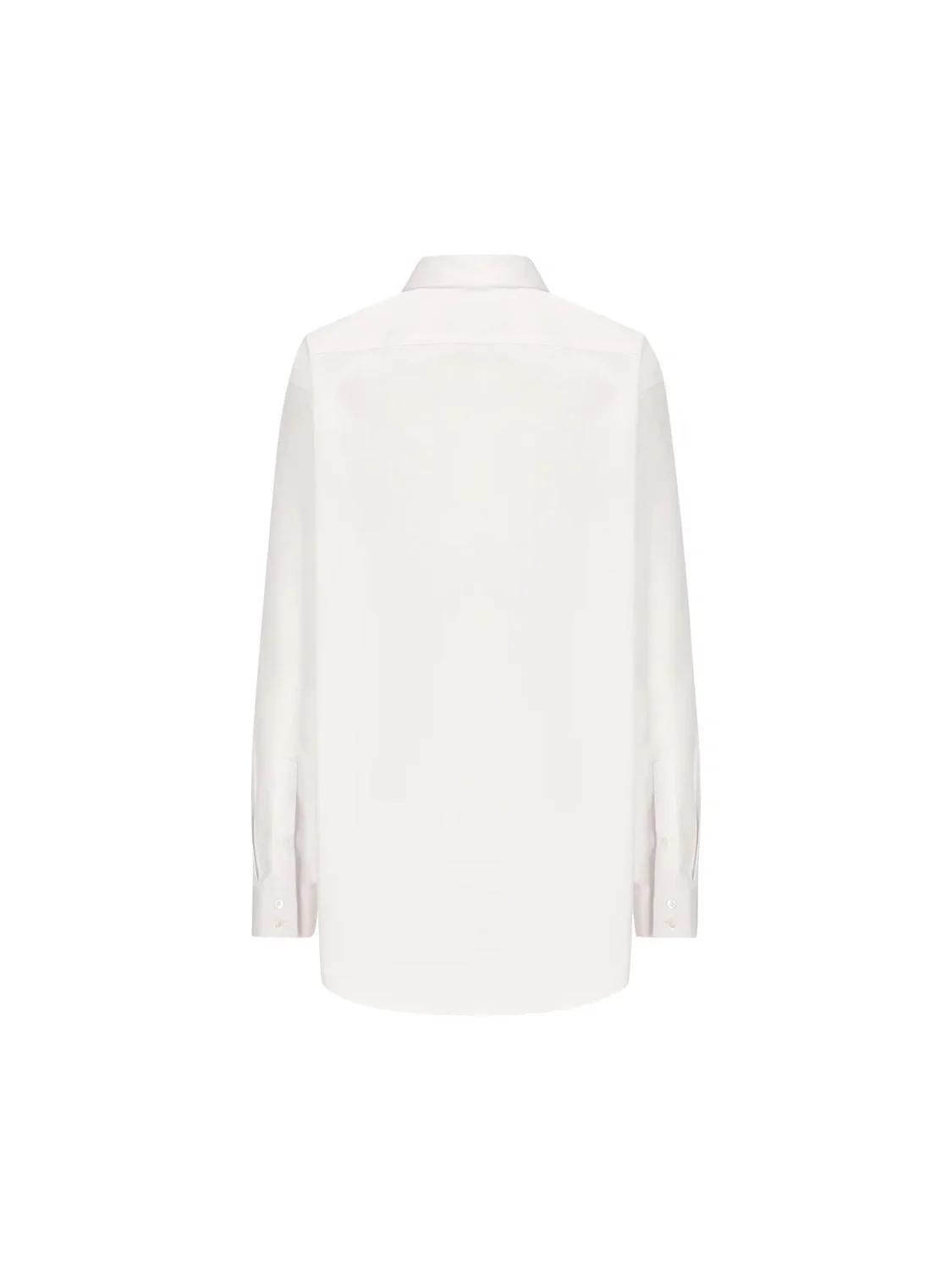 GUCCI Logo Collar Cotton Shirt - Image 2