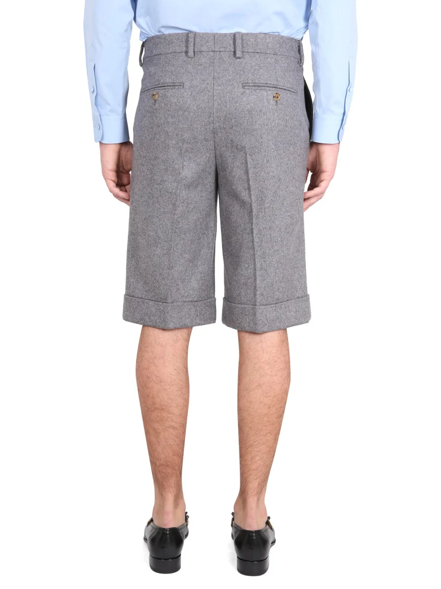 GUCCI Melange Cloth Shorts - Image 4
