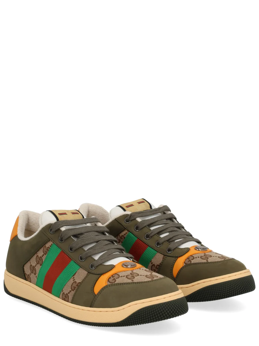 GUCCI Men's Screener Sneaker in GG Canvas - Image 7
