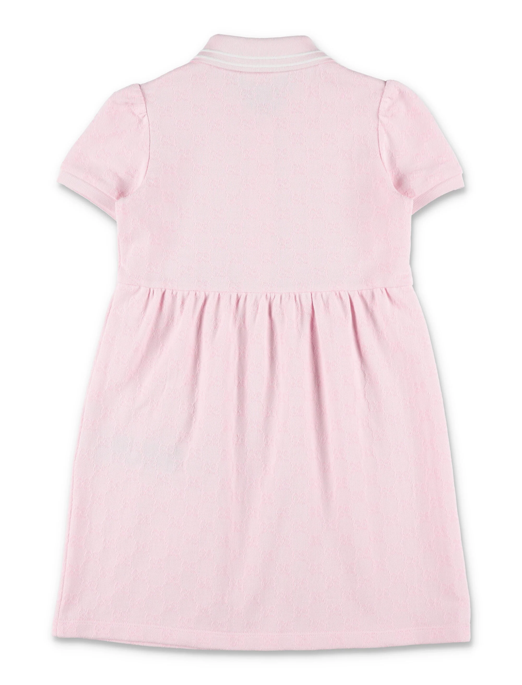 Gucci Mini Cotton Polo Dress for Girls - Image 3