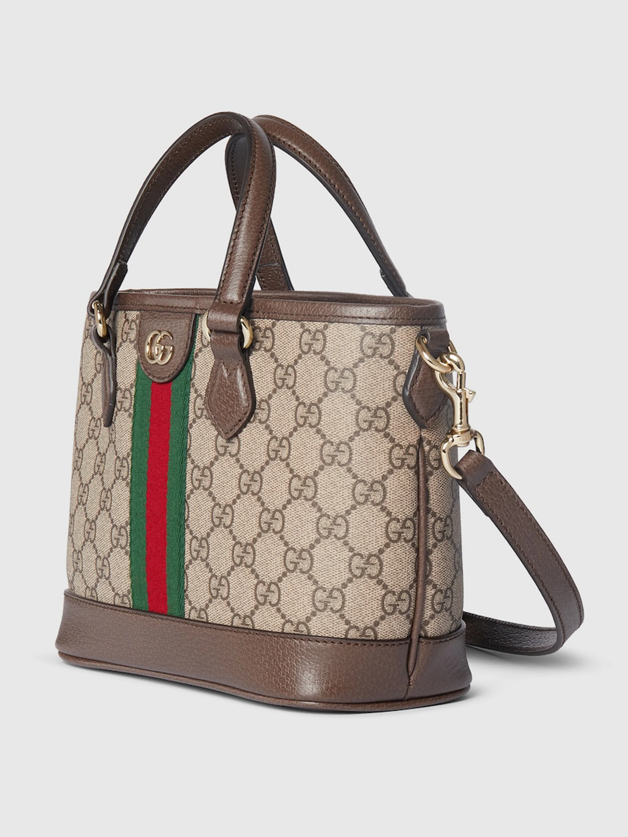 Gucci Mini GG Monogram Fabric Jacketed Bag with Adjustable Shoulder Strap - Image 4