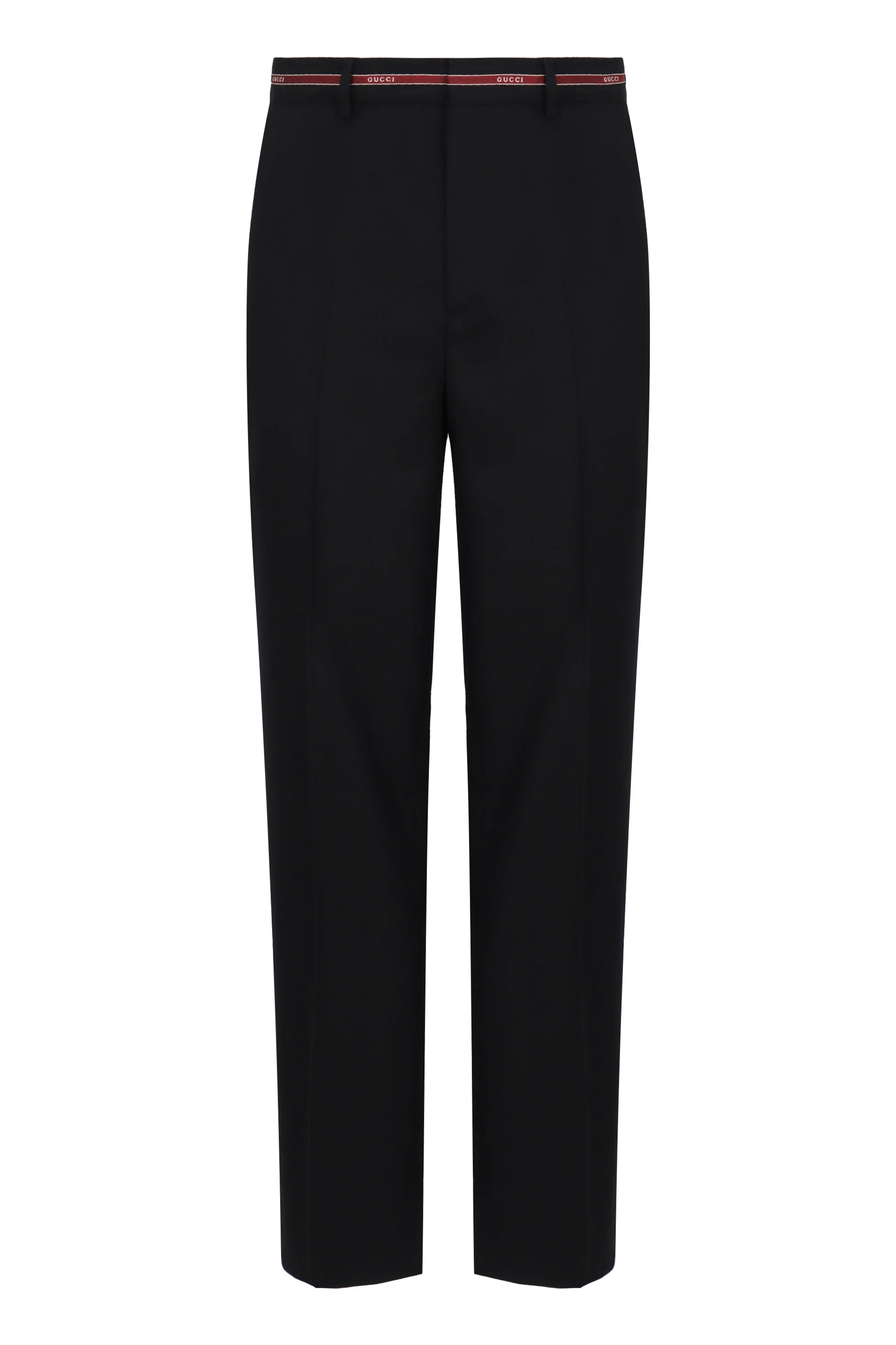 GUCCI Selvedge-detail Wool Trousers