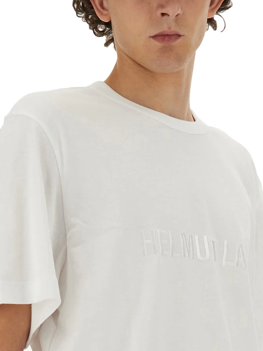 Helmut Lang Logo T-Shirt for Men - Image 4