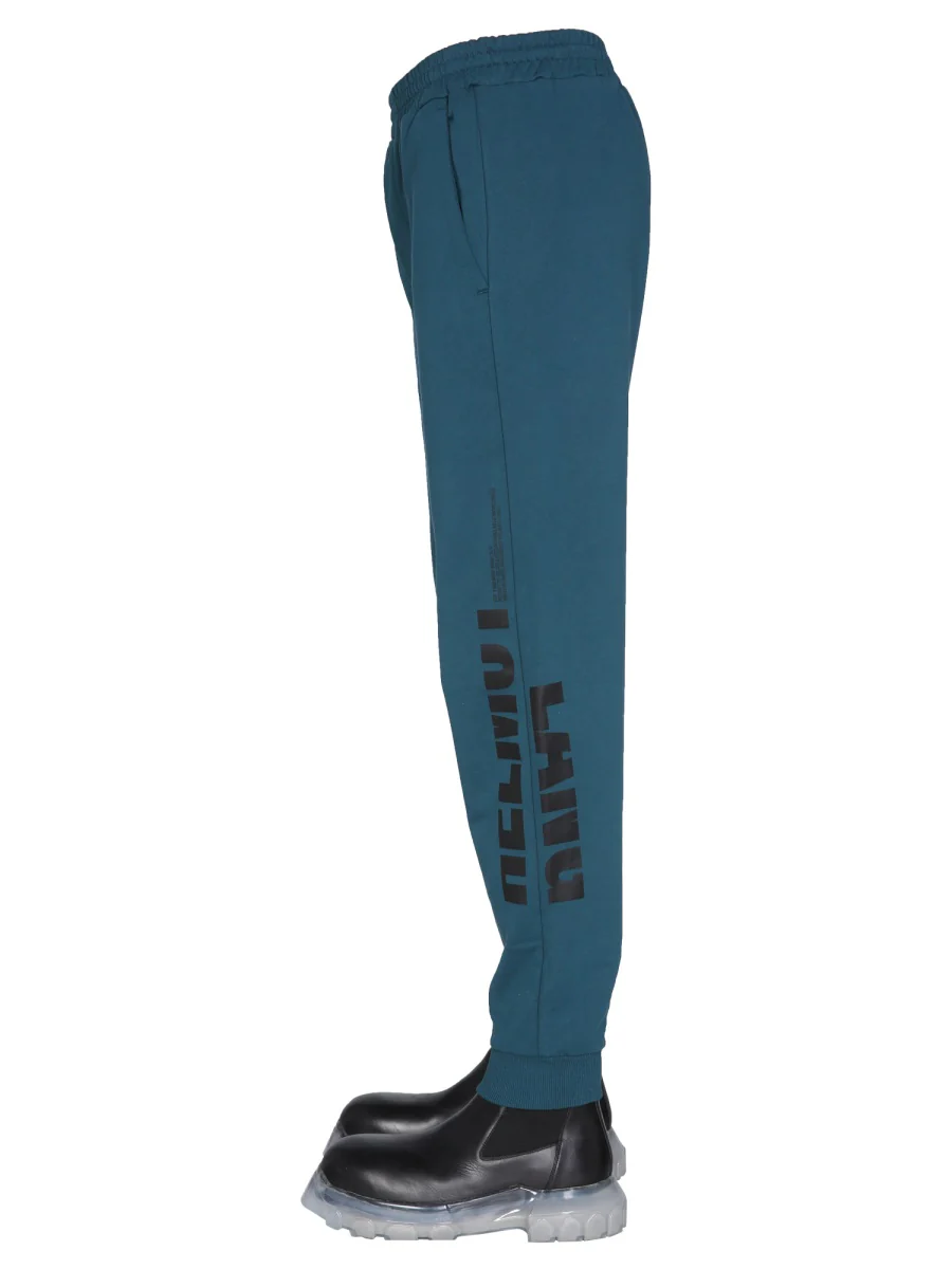 Helmut Lang Men's Mini Jogging Pants with Logo Print - Image 3