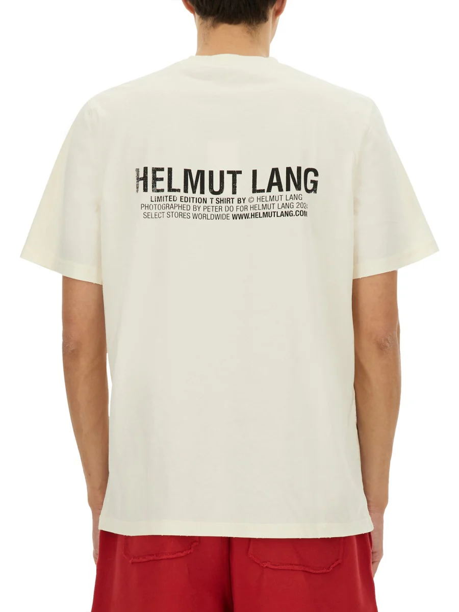 Helmut Lang Postcard Building Graphic T-Shirt - Image 7