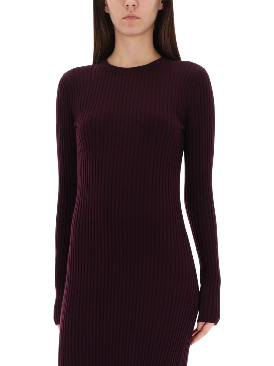 Helmut Lang Wool Dress for Women | - Image 4