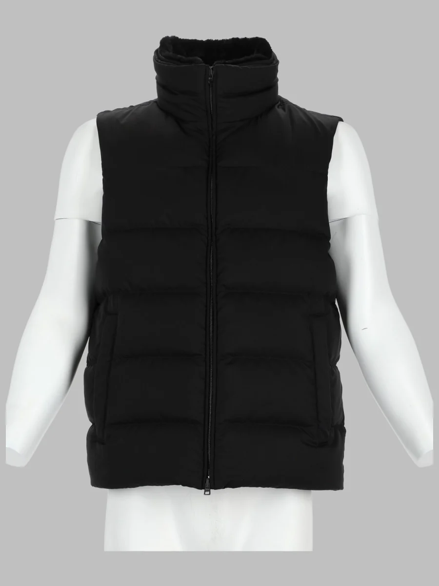 Herno Men’s Polyester Vest Made in Romania - Image 2
