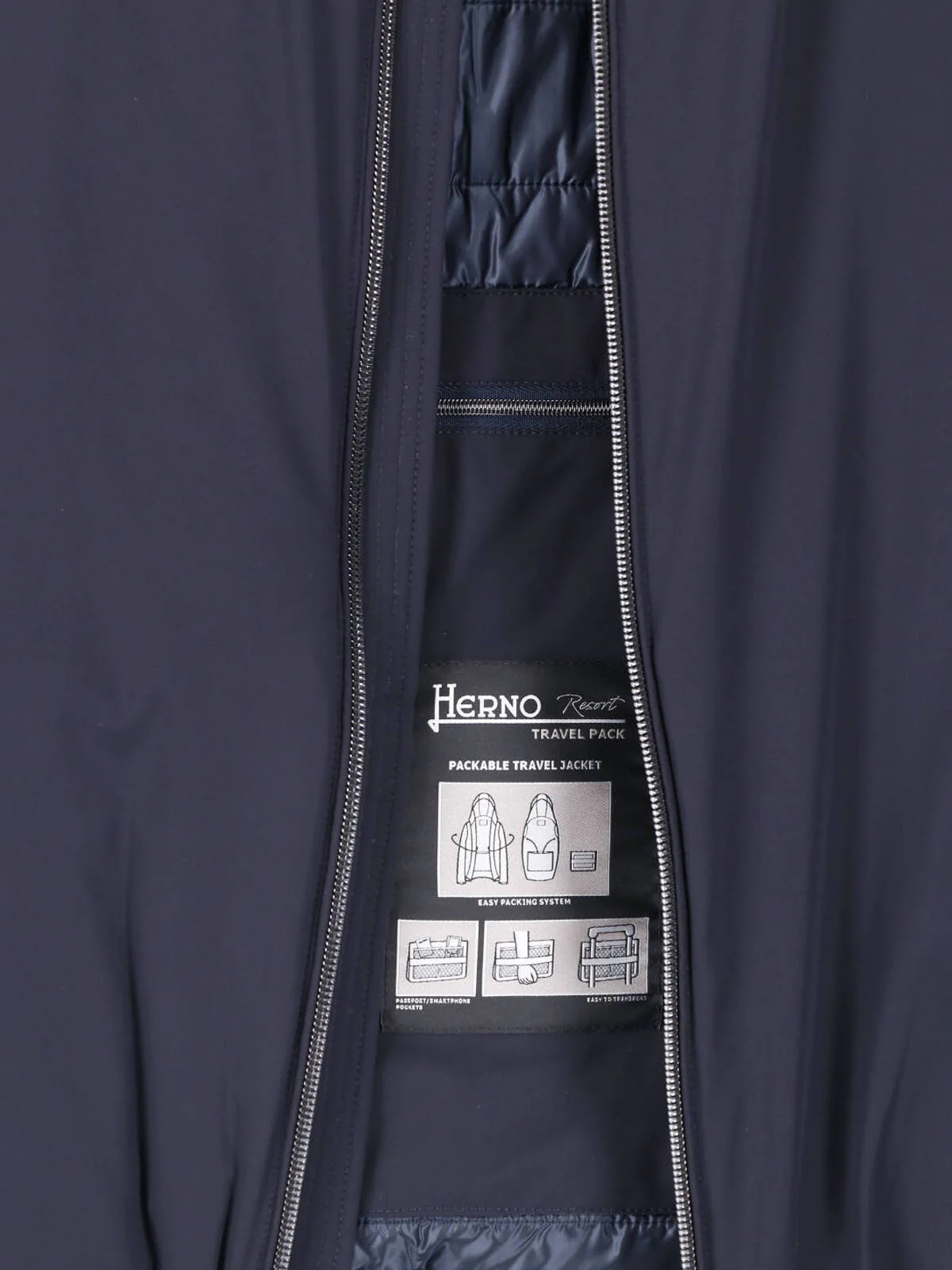 Herno Men's Stretch Lightweight Padded Jacket - Image 4